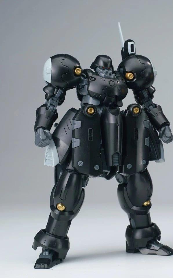 1/144 Ultra Action Trooper Series ZA-11 ZI-KRON Model Kit Black & Gray  Color Ver.