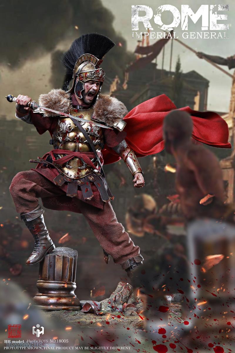 Imperial General Body Armor Metal HaoYuTOYS HH18006 1//6 ROME Imperial Army