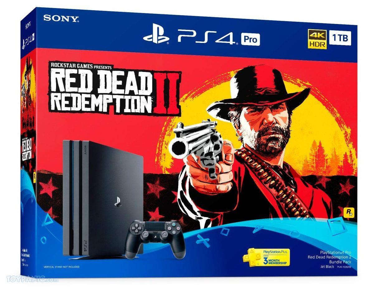 playstation 4 pro red dead redemption