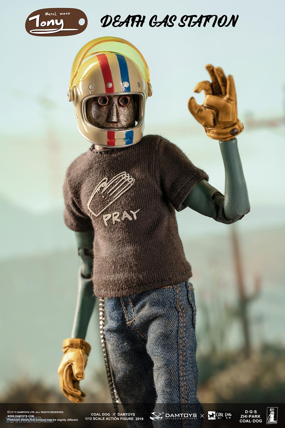 DAMTOYS × COALDOG Coal 1/12 Death Gas AmiAmi [Character & Hobby Shop] | DAMTOYS x Coal Dog 1/12