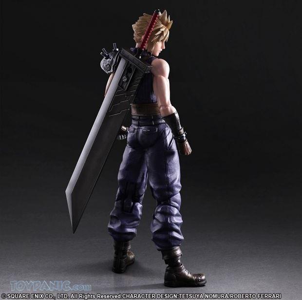 final fantasy vii remake play arts kai cloud strife