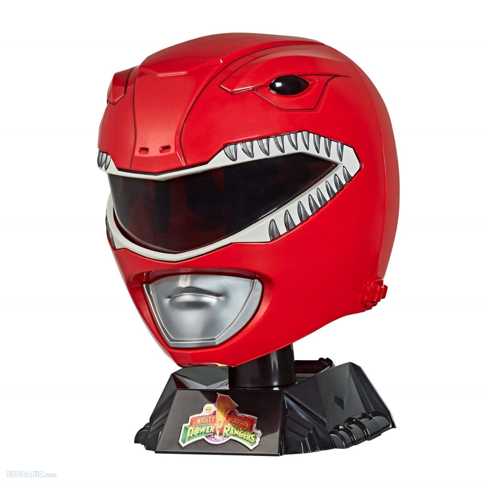 red ranger lightning collection helmet