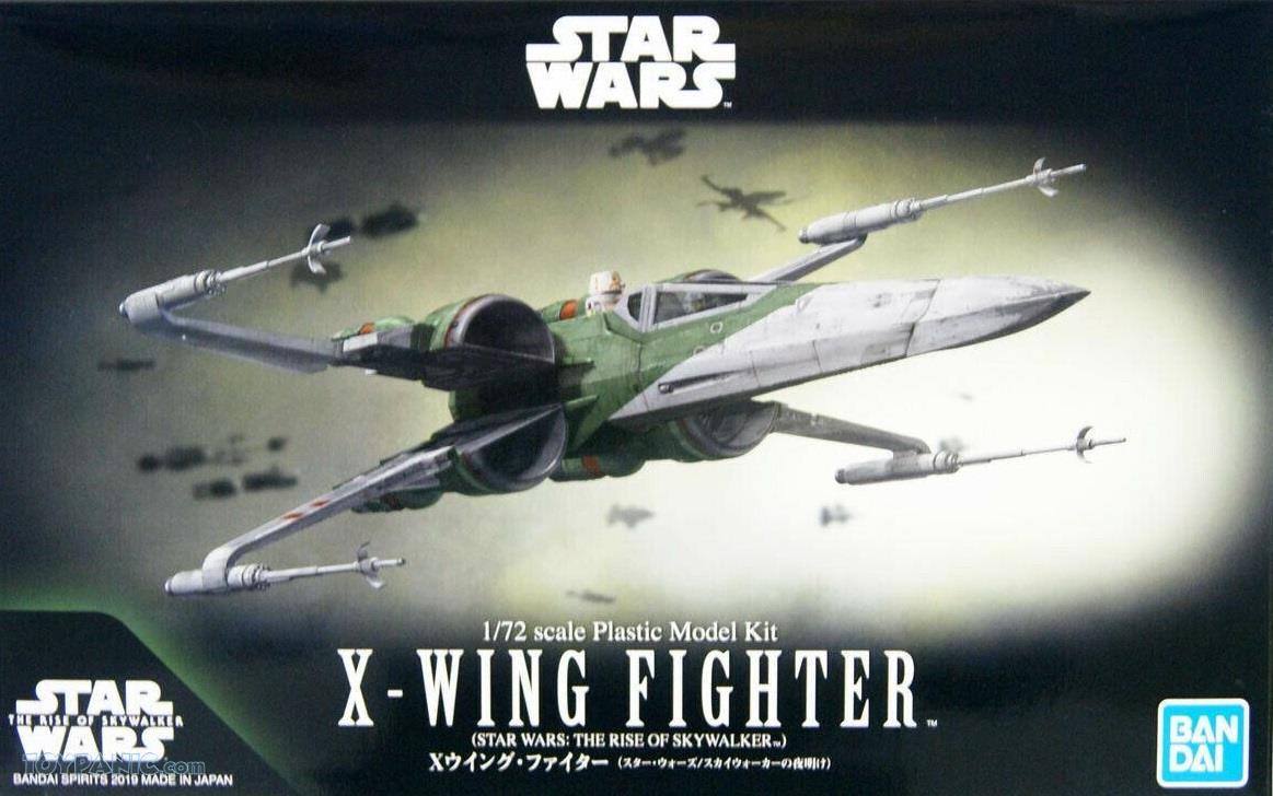Star Wars POE’S X-WING FIGHTER 1//72 Plastic model kit THE RISE OF SKYWALKER