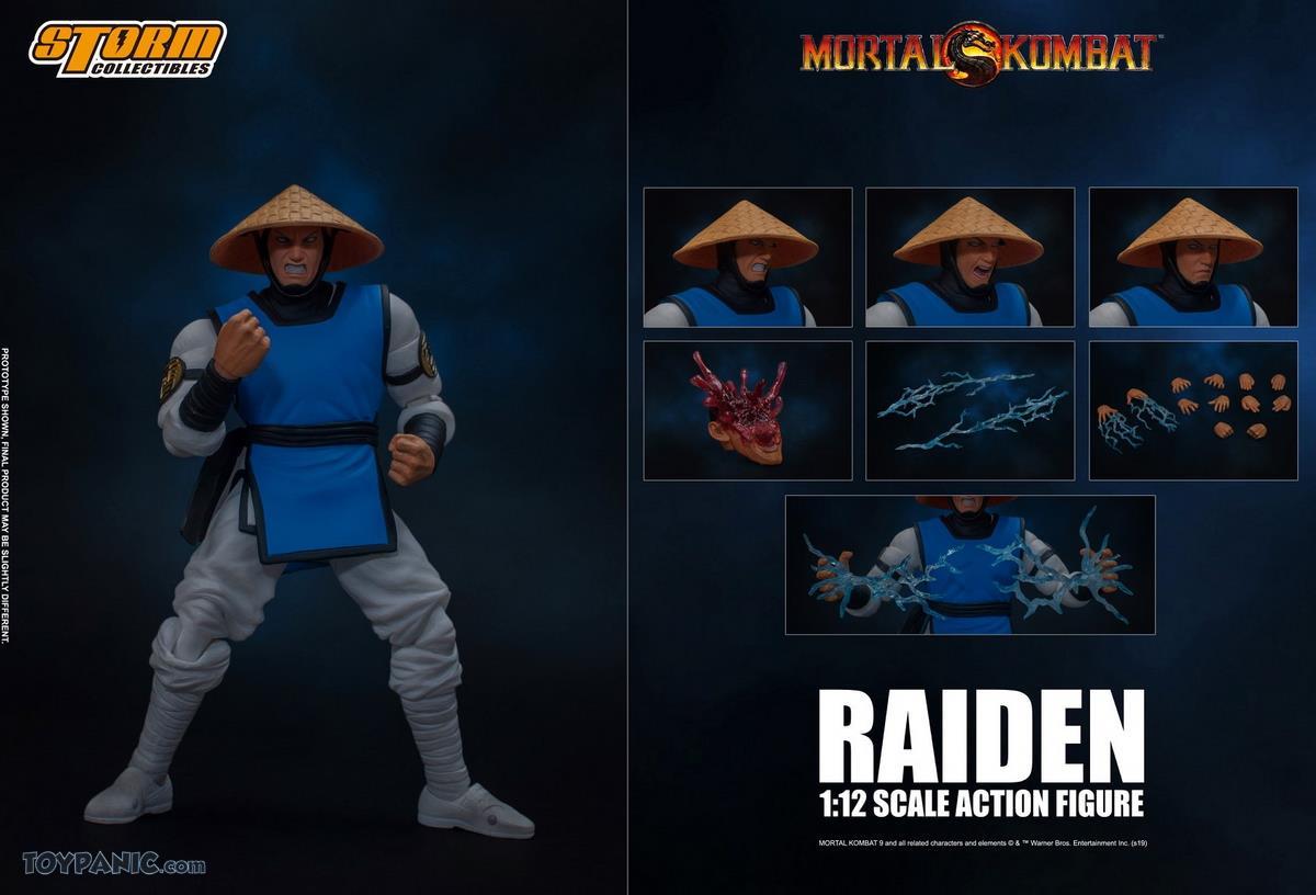  Storm Collectibles 1/12 Scale Mortal Kombat Kano Action Figure  : Toys & Games