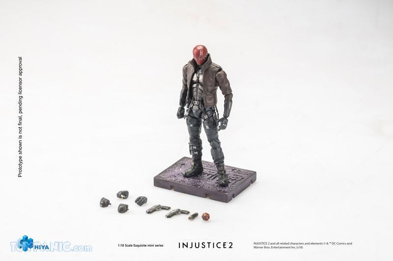HIYAToys LD0033 1/18 Scale Injustice 2 Basic Red Hood Figure