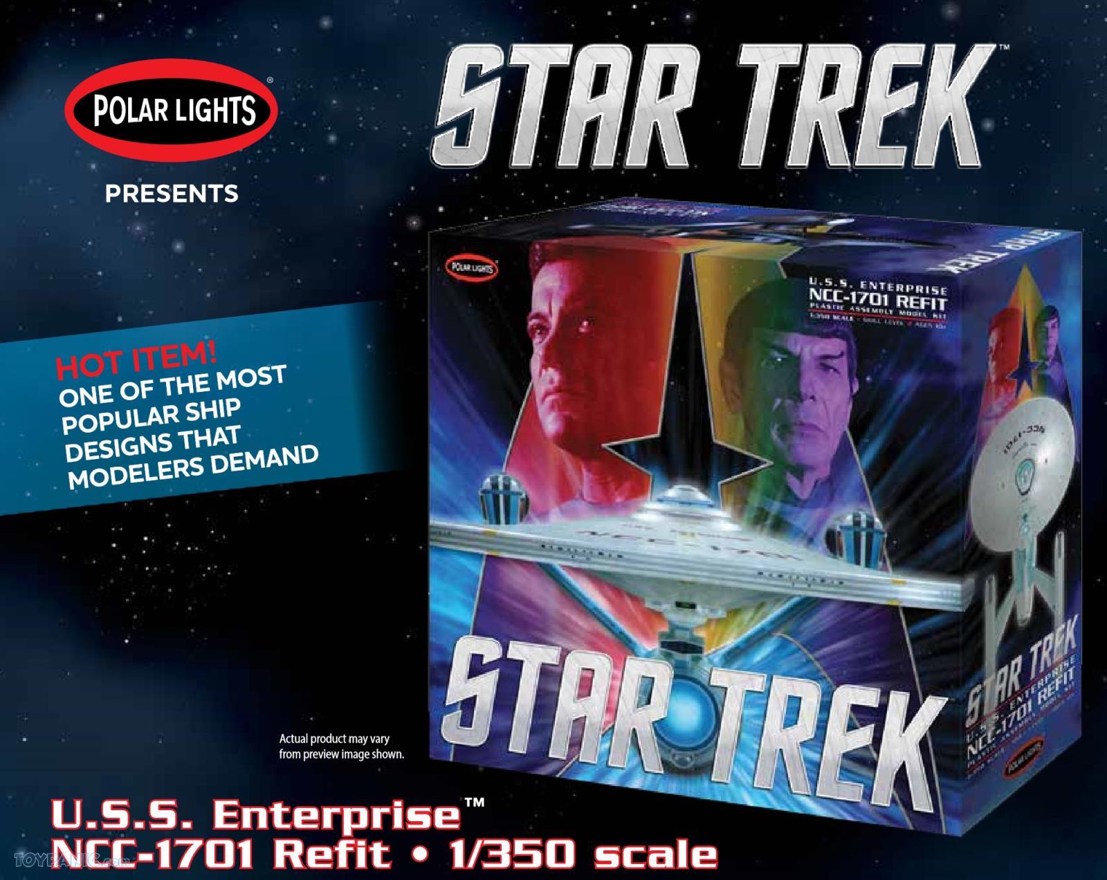 Polar Lights POL949 1:350 Star Trek USS Enterprise Refit Scale
