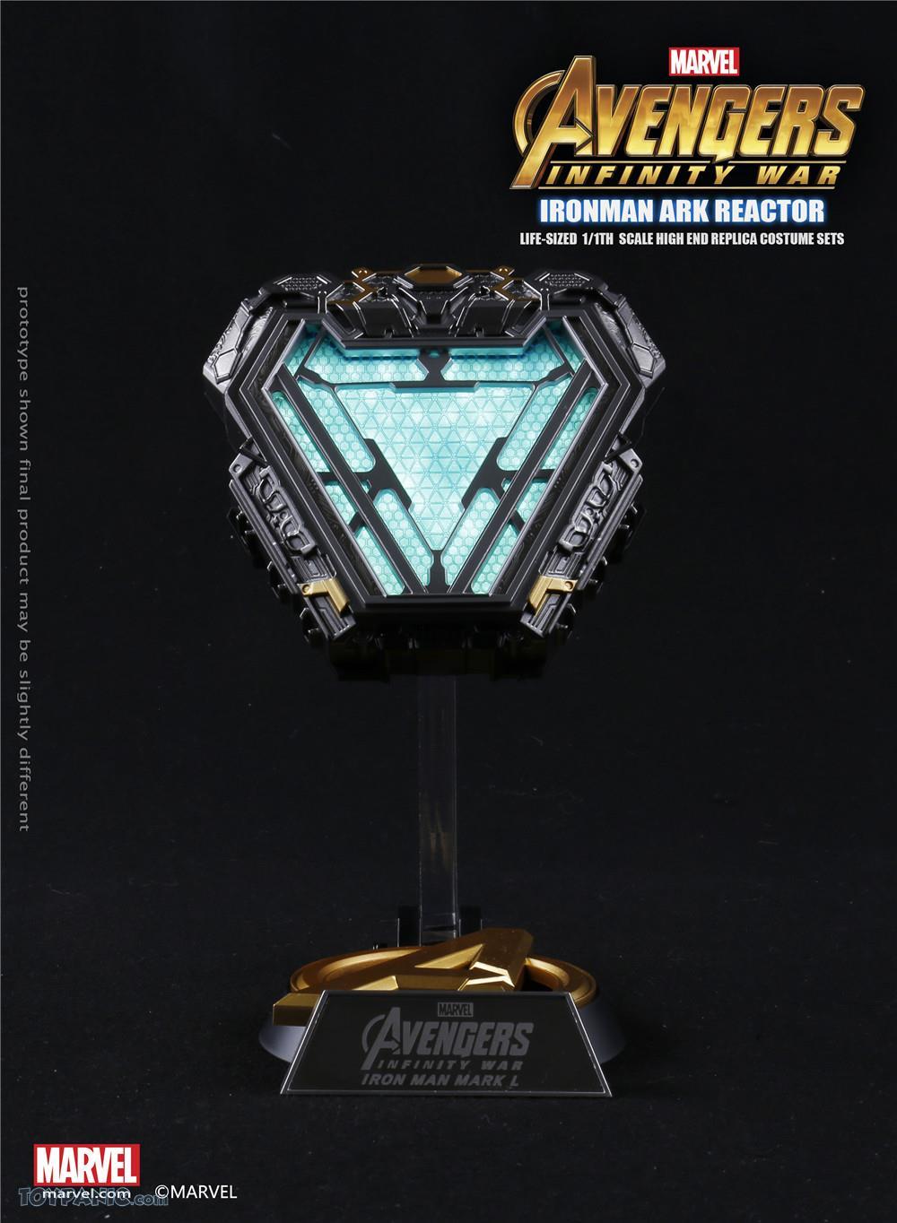 hot toys iron man arc reactor