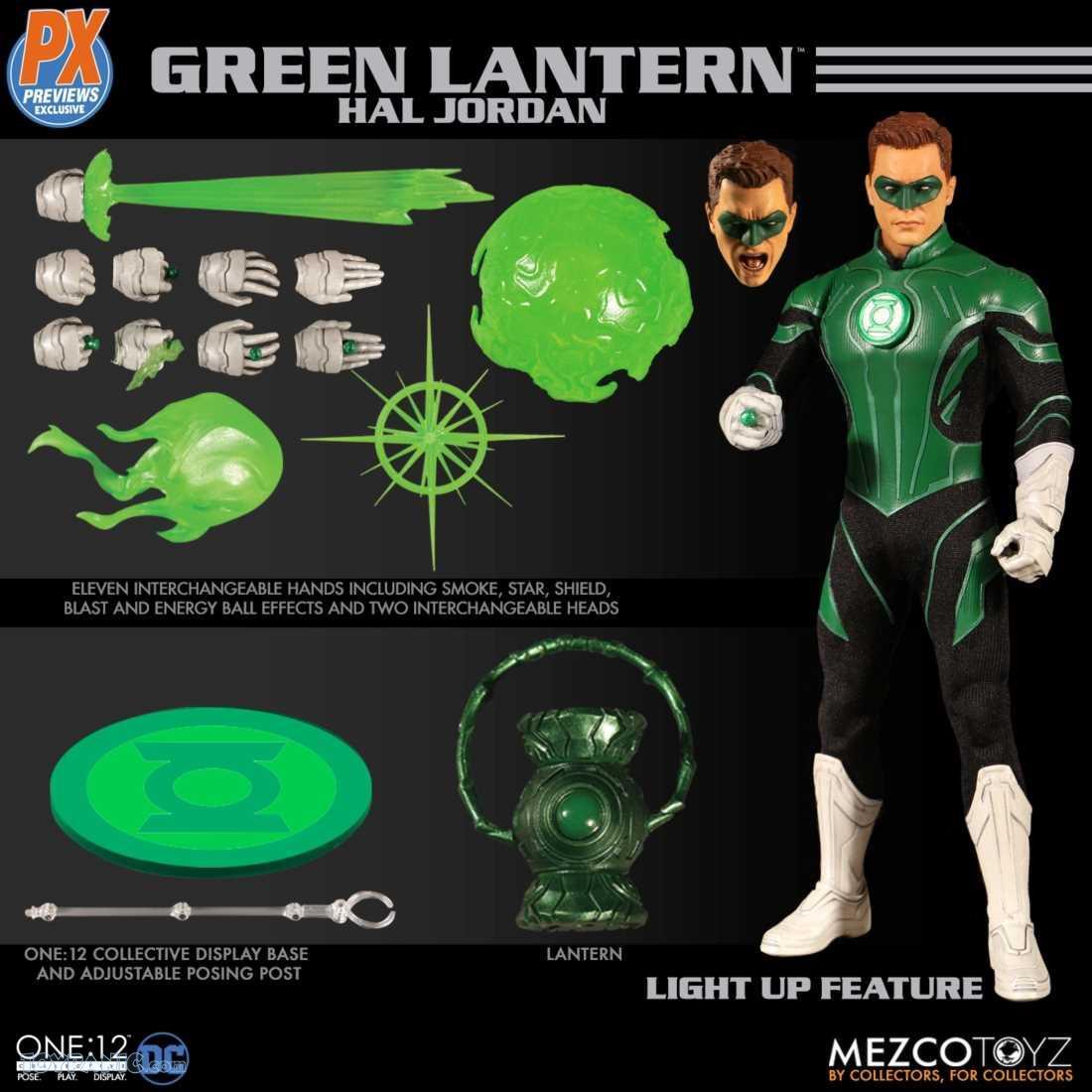 12 green lantern action figure