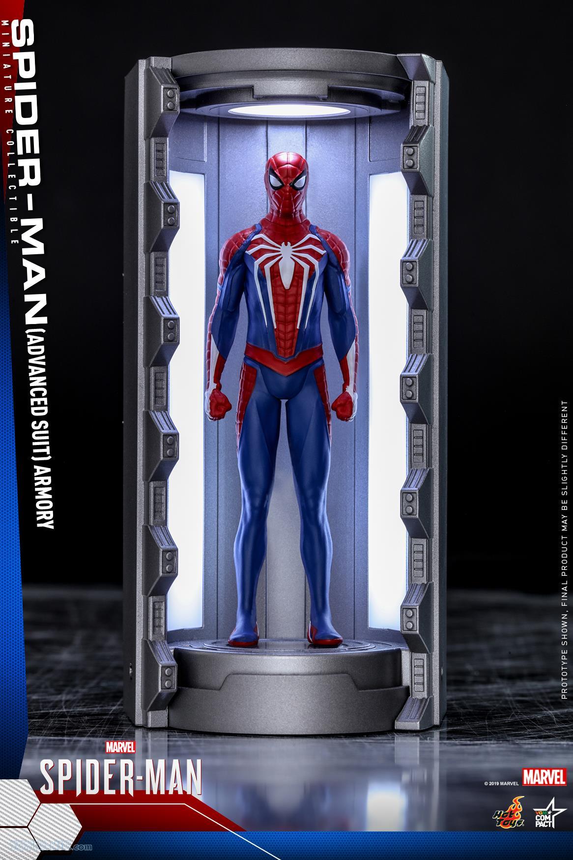 spiderman hot toys advanced suit