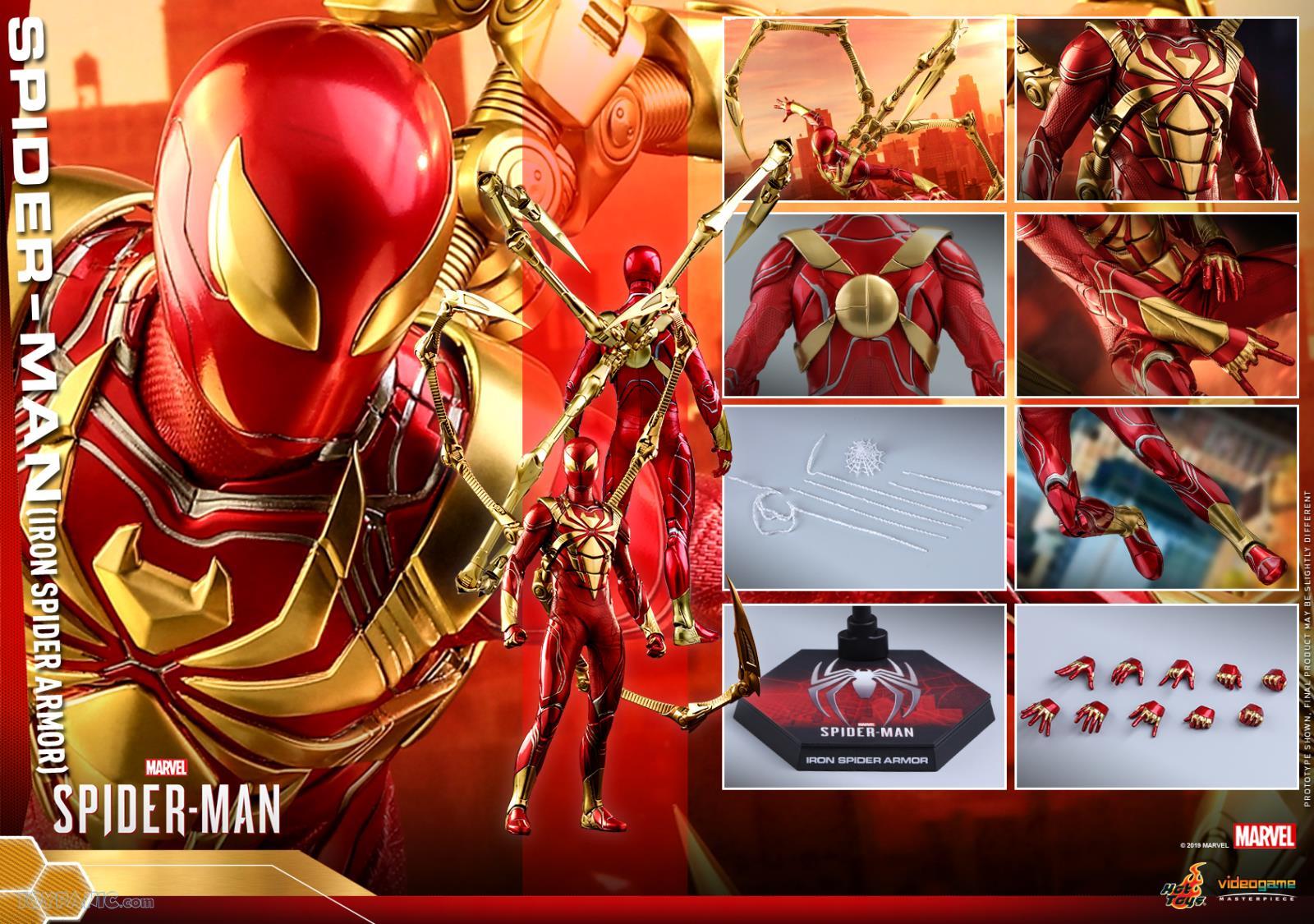 hot toys spider man ps4