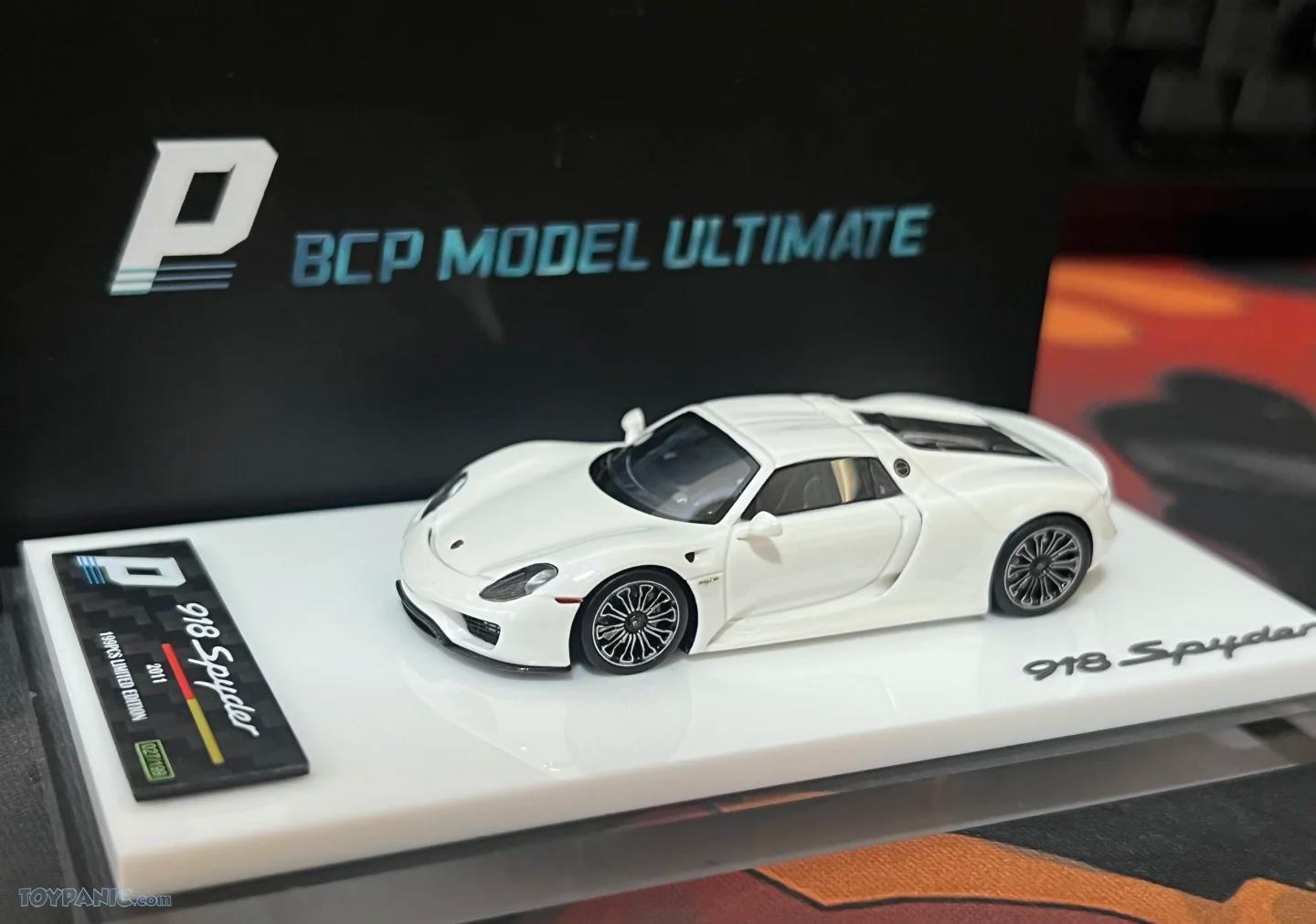 BCP MODEL 1/64 ポルシェ 918スパイダー Toypanic - Malaysia's Premier Source for Hobbies, Toys, Figures
