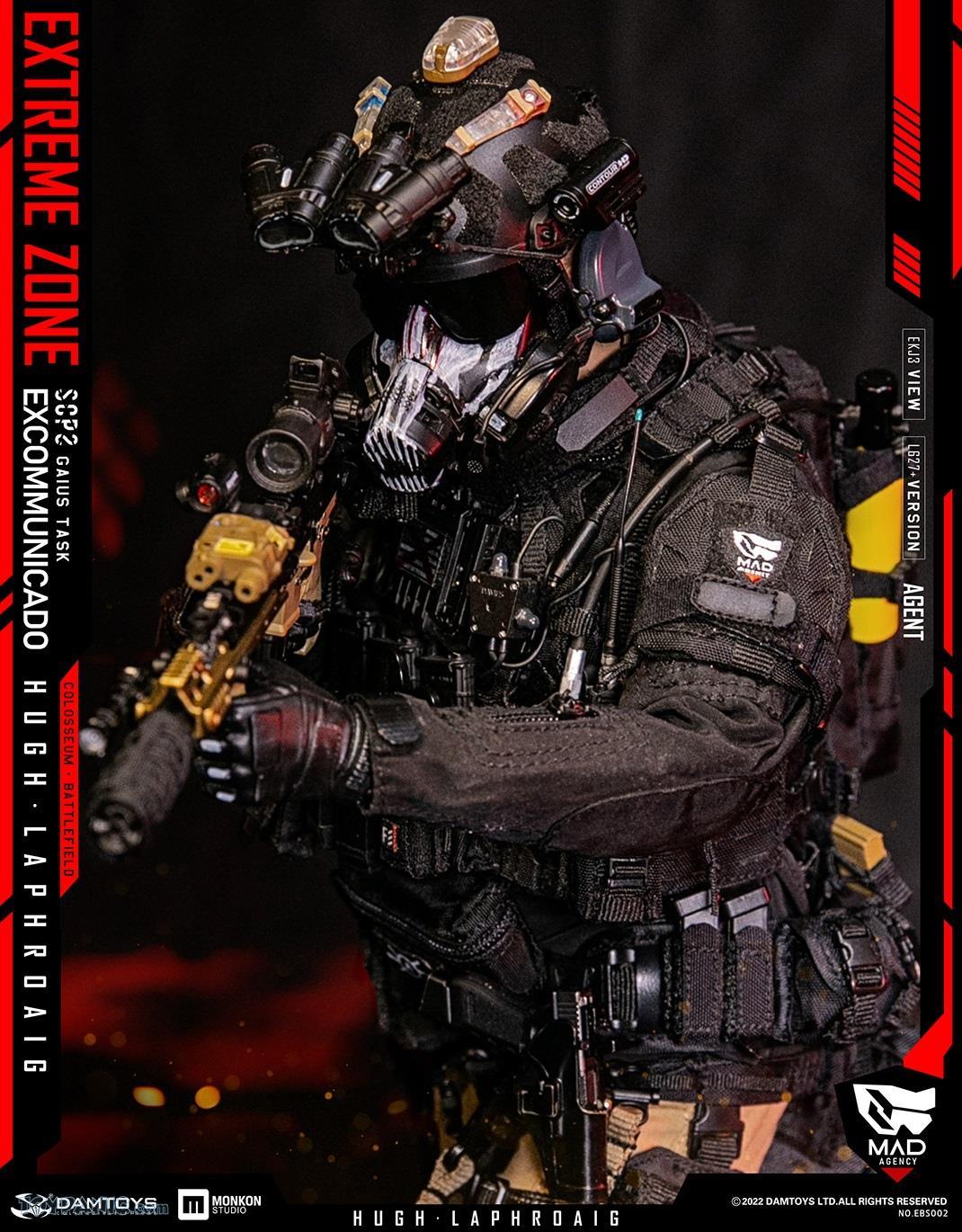 NEW PRODUCT: DAM TOYS 1/6 Extreme Zone Gaius Task Excommunicado