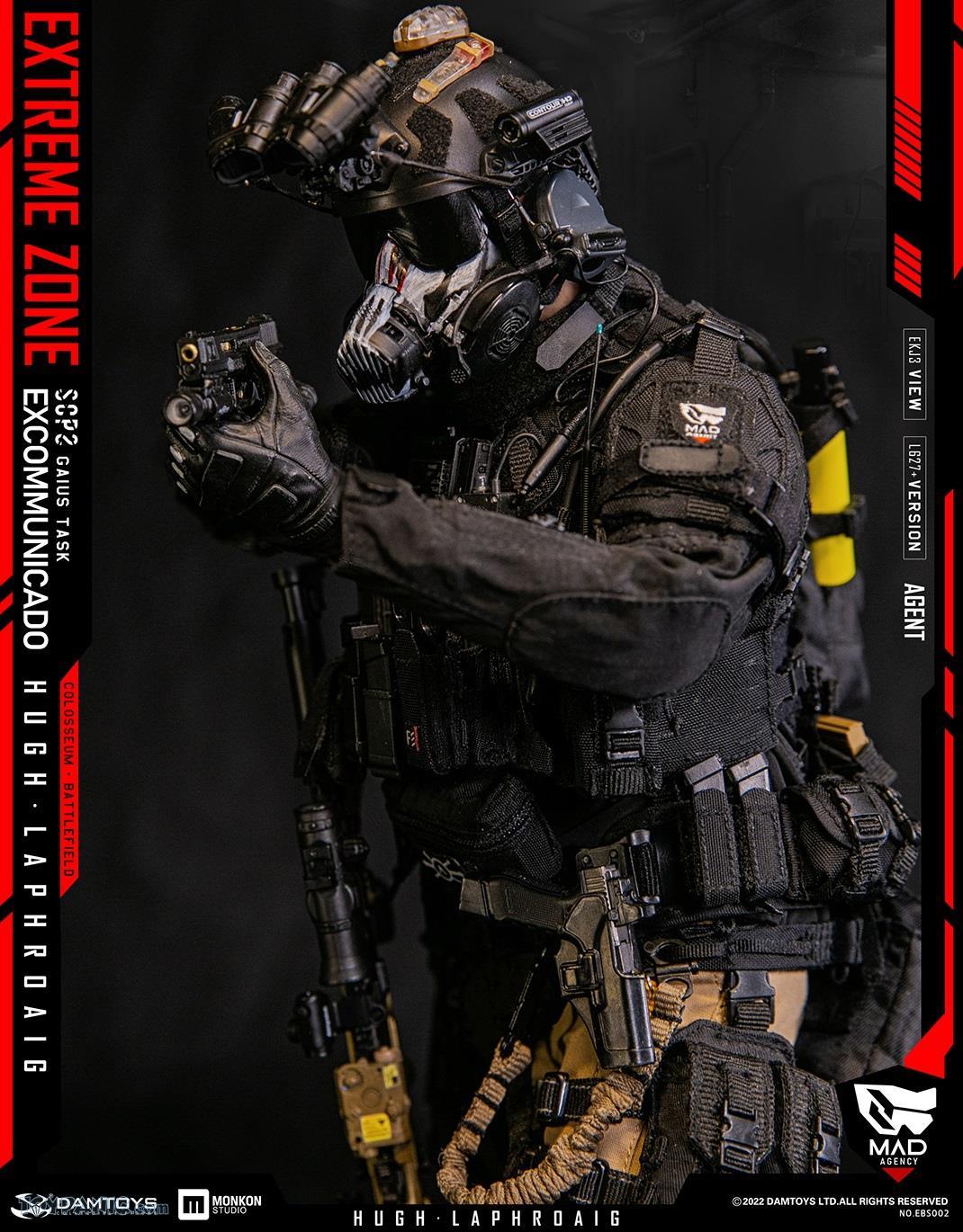 NEW PRODUCT: DAM TOYS 1/6 Extreme Zone Gaius Task Excommunicado