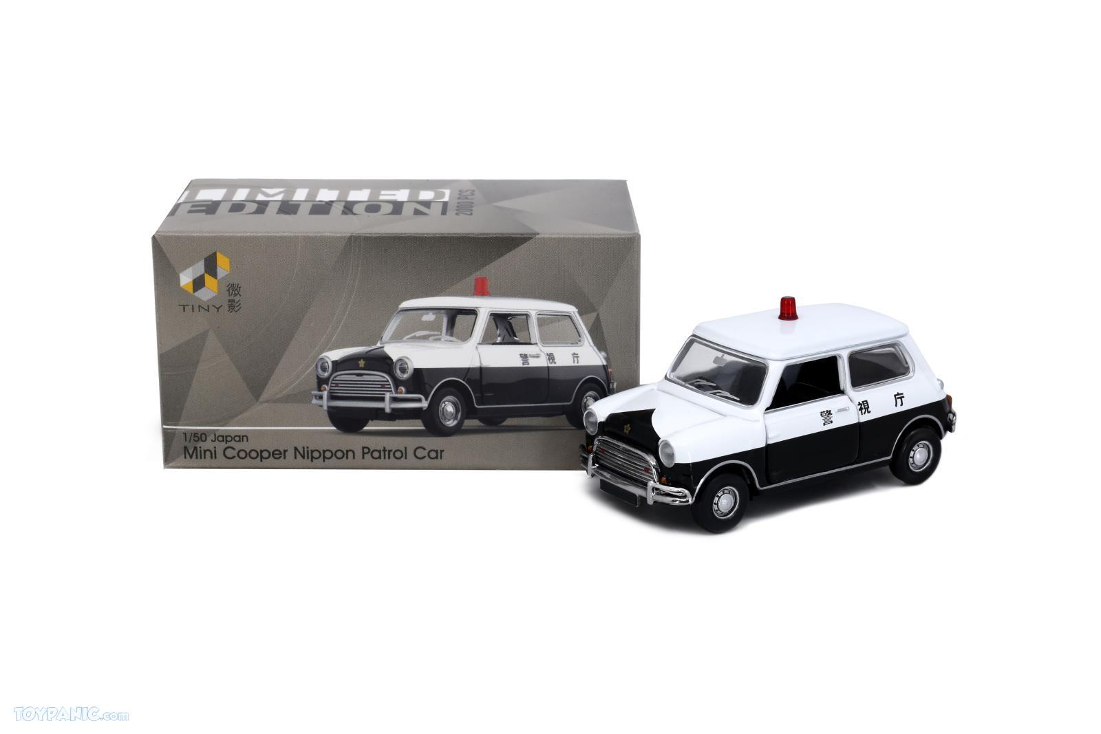 ミニカー TINY 1/50 Mini Cooper Nippon Patrol Car Toypanic - Malaysia Premier Source for Hobbies, Toys, Figures, and