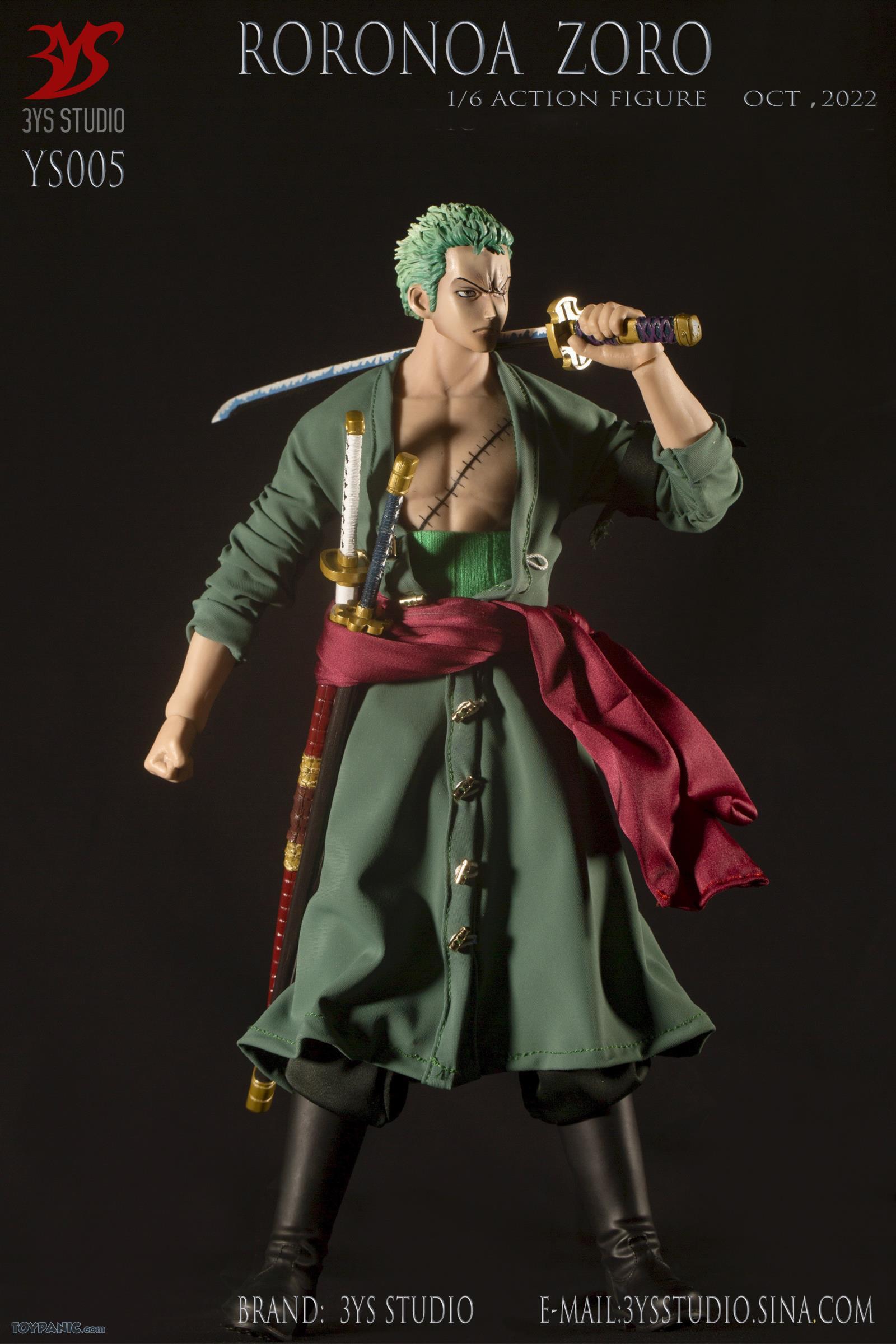 NEW PRODUCT: 3YS STUDIO 1/6 RORONOA ZORO ACTION FIGURE & ACCESSORIES SET 17112022121301AM_2757300