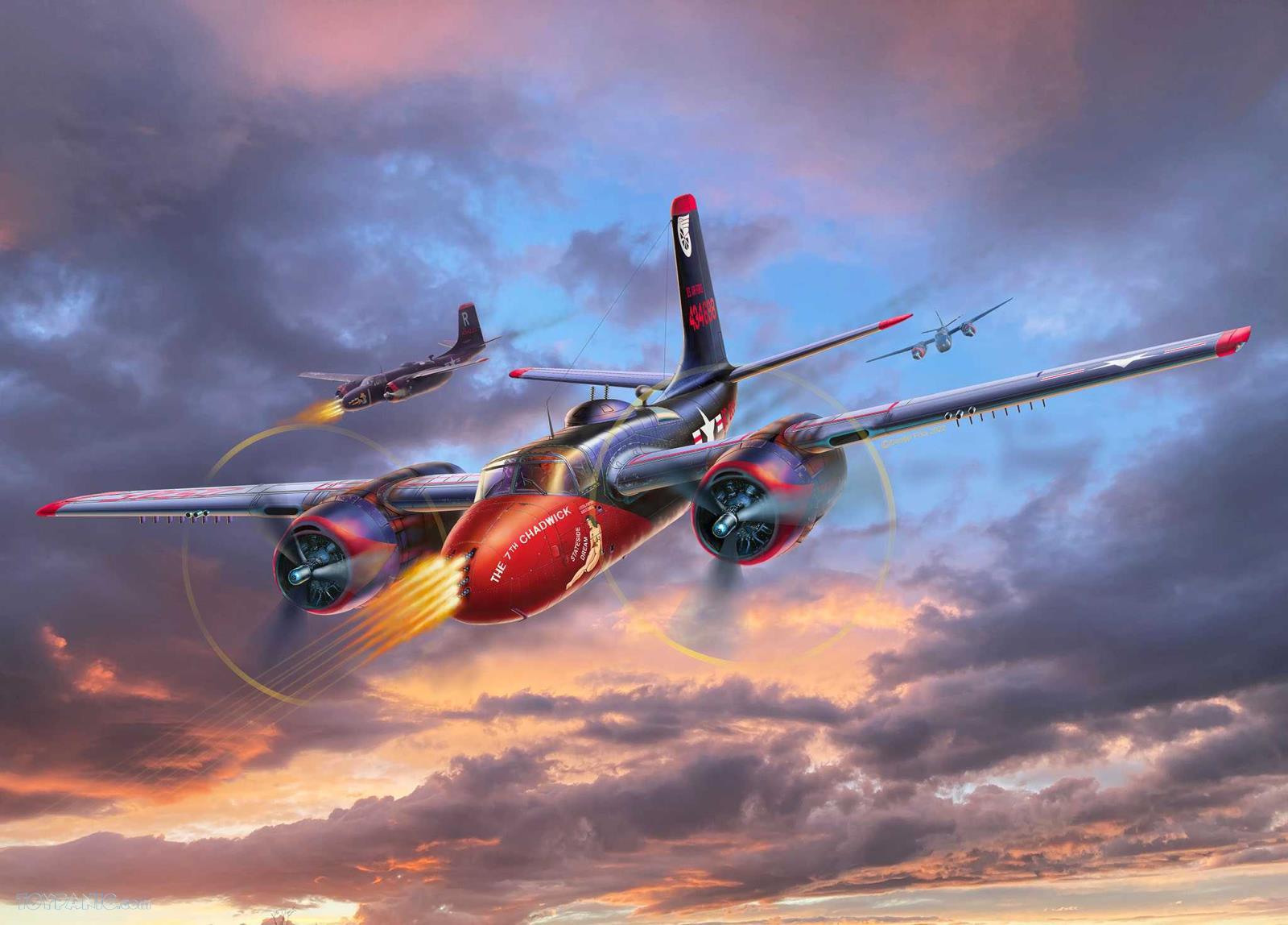 Maquette Avion B-26 Invader Revell jeux et jouets Royan Ikaipaka