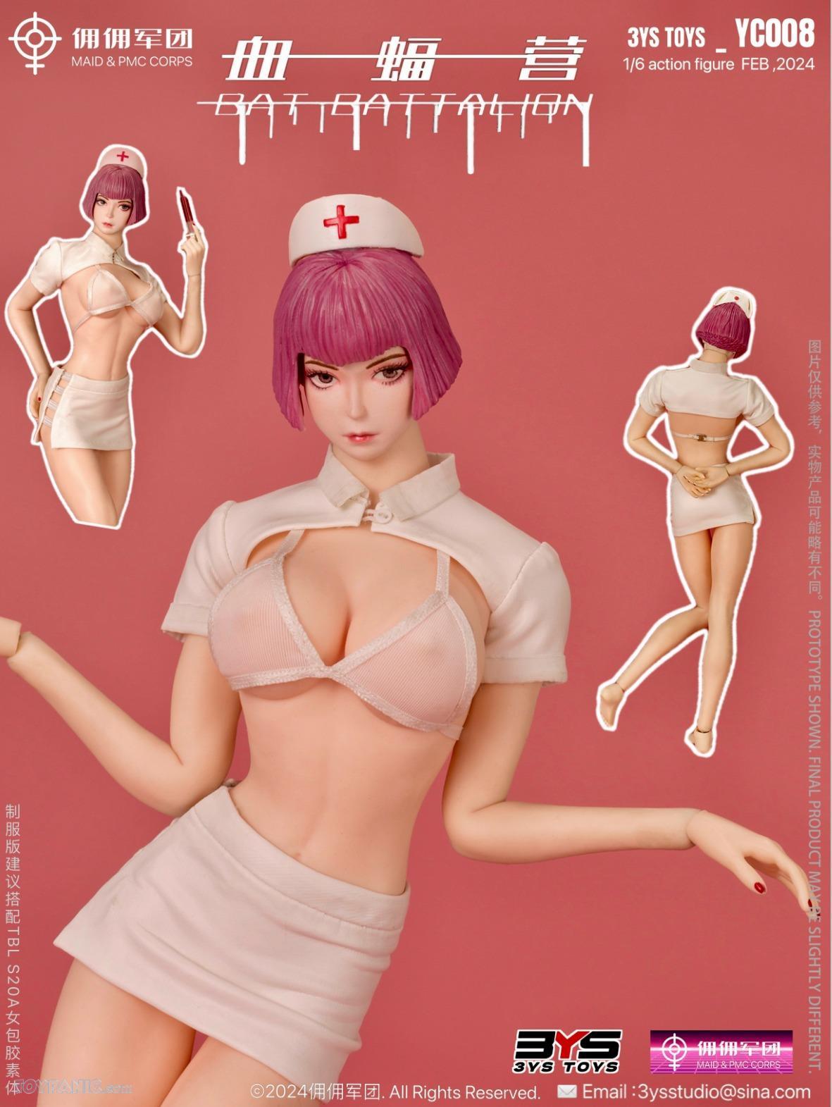 nurse - NEW PRODUCT: 3YS Toys Maid & PMC Corps Bat Battalion Healer / Nurse 212202433400PM_6148632