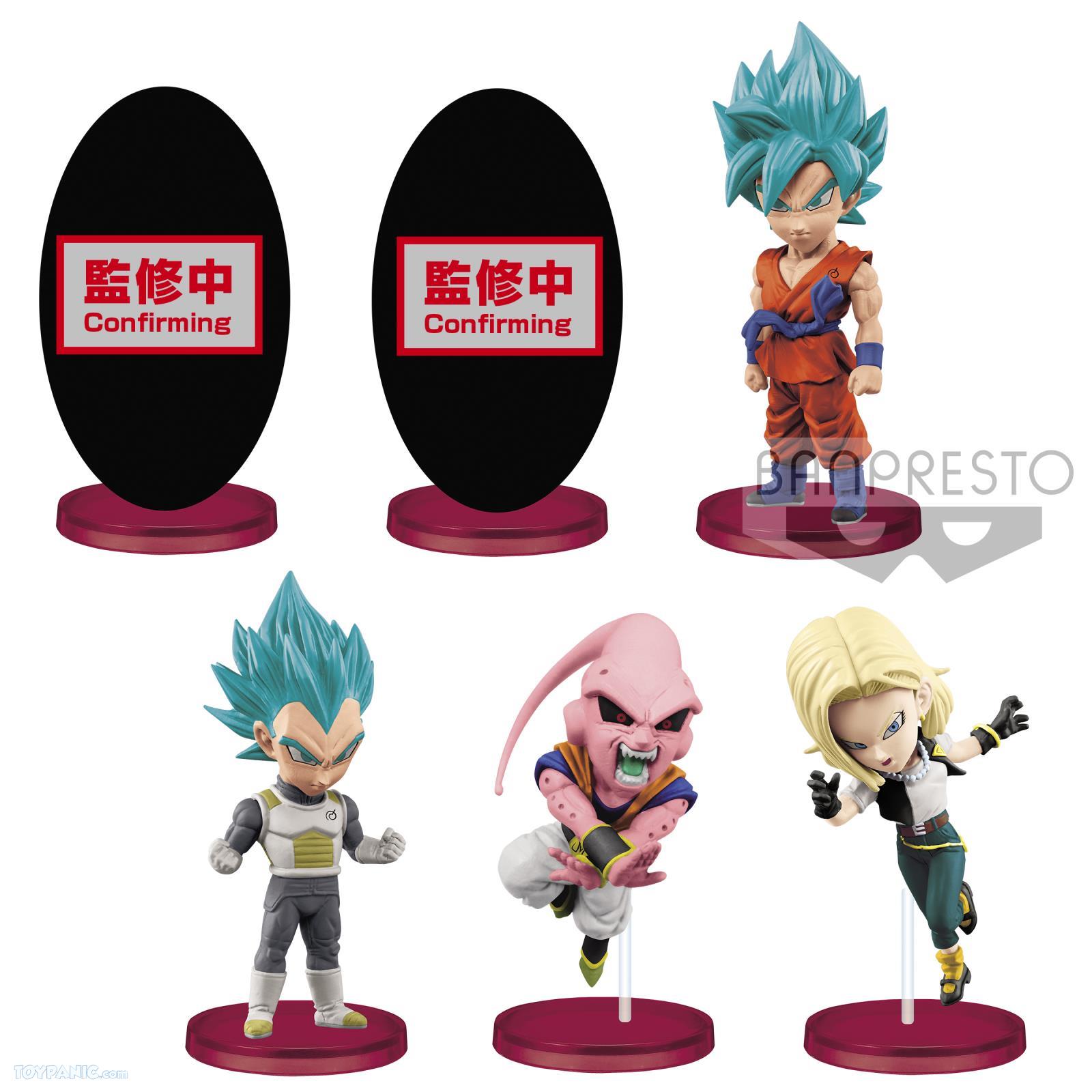 Dragon Ball Legends Collab World Collectible Figure Vol 3 Set Of