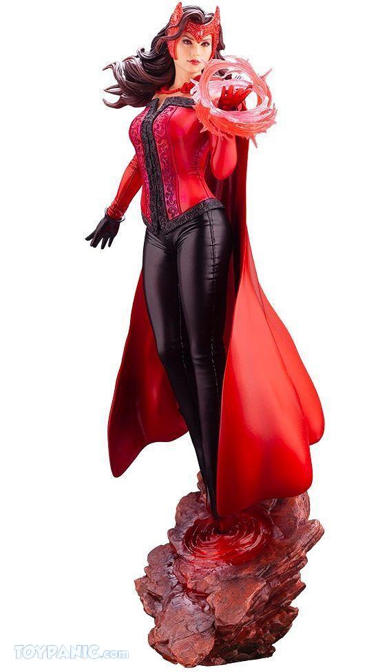 MARVEL UNIVERSE Scarlet Witch 1//10 scale PVC painted pre-assembled figur ARTFX
