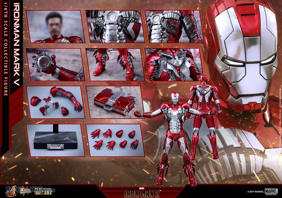 hot toys iron man mark 6 diecast