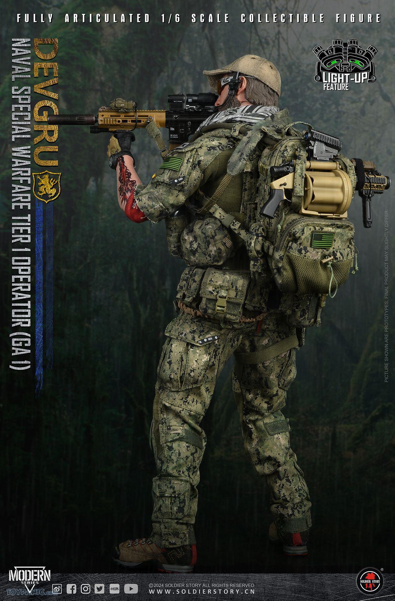 male - NEW PRODUCT: 1/6 Scale Naval Special Warfare Tier 1 Team Leader GA-1 Collectible Action Figure (SS135B) From Soldier Story  2732024103949AM_7603624