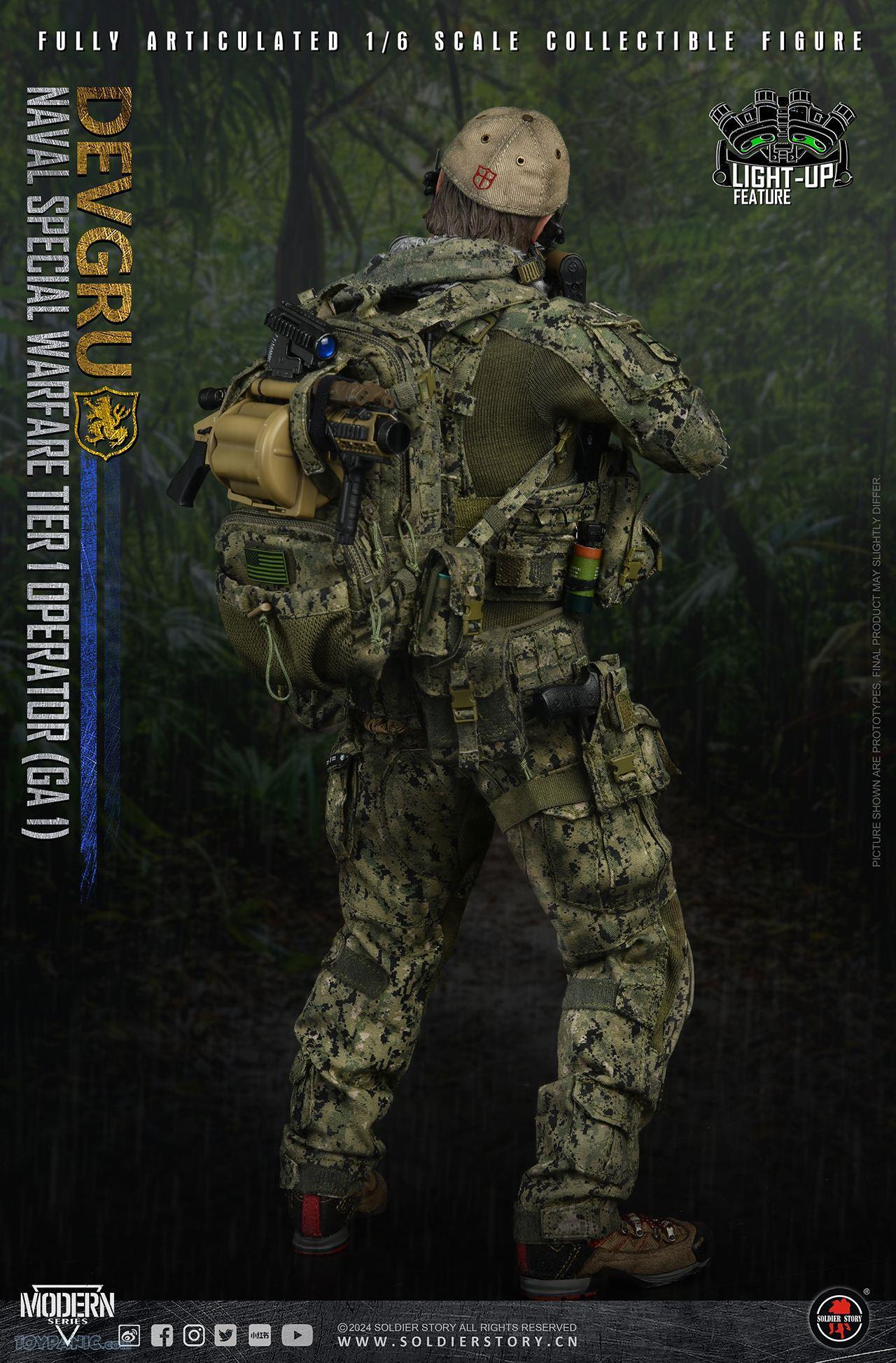 Male - NEW PRODUCT: 1/6 Scale Naval Special Warfare Tier 1 Team Leader GA-1 Collectible Action Figure (SS135B) From Soldier Story  2732024103950AM_8334755