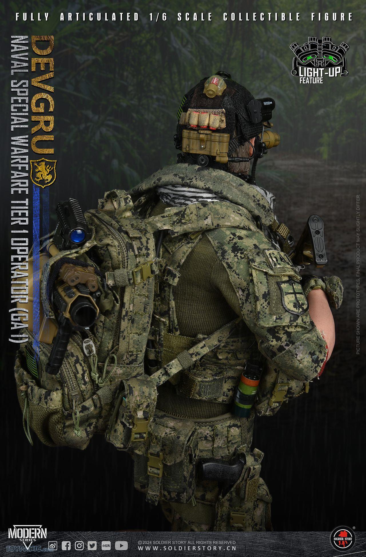 warfare - NEW PRODUCT: 1/6 Scale Naval Special Warfare Tier 1 Team Leader GA-1 Collectible Action Figure (SS135B) From Soldier Story  2732024103951AM_2554878