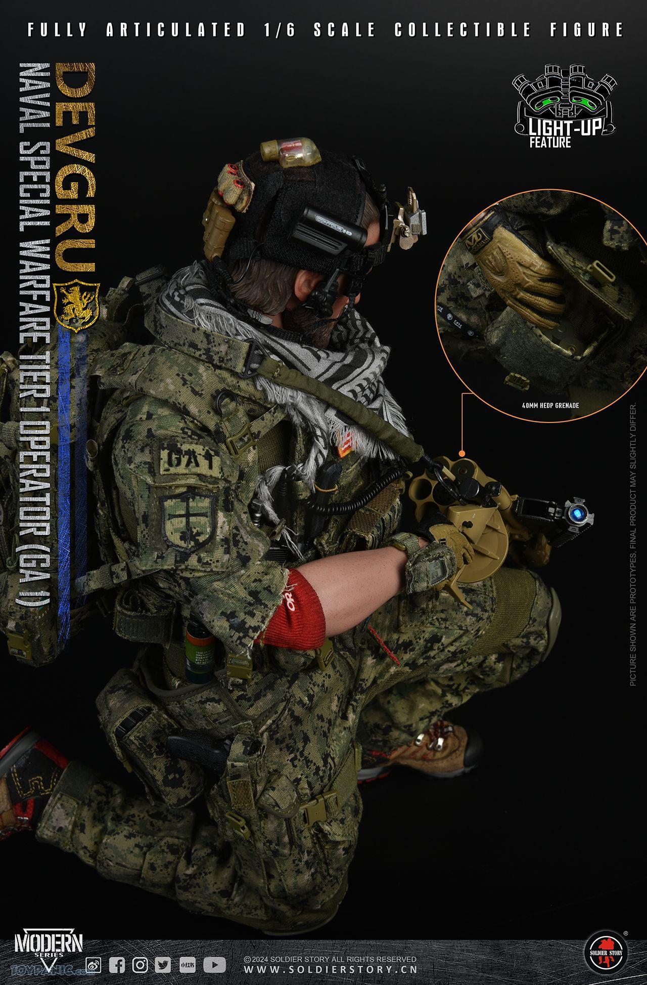 tier1 - NEW PRODUCT: 1/6 Scale Naval Special Warfare Tier 1 Team Leader GA-1 Collectible Action Figure (SS135B) From Soldier Story  2732024103951AM_570011