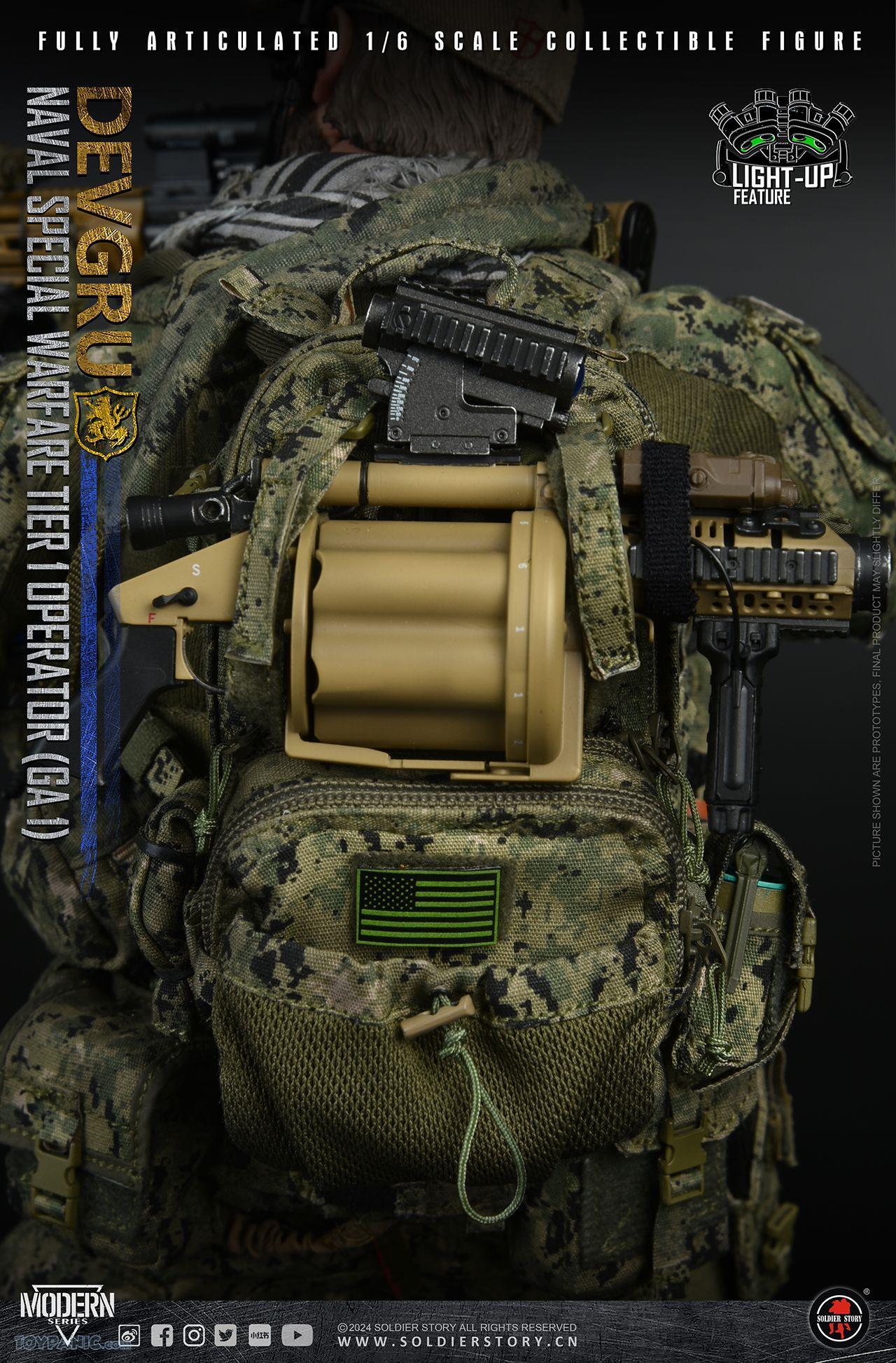 Male - NEW PRODUCT: 1/6 Scale Naval Special Warfare Tier 1 Team Leader GA-1 Collectible Action Figure (SS135B) From Soldier Story  2732024103953AM_2489621