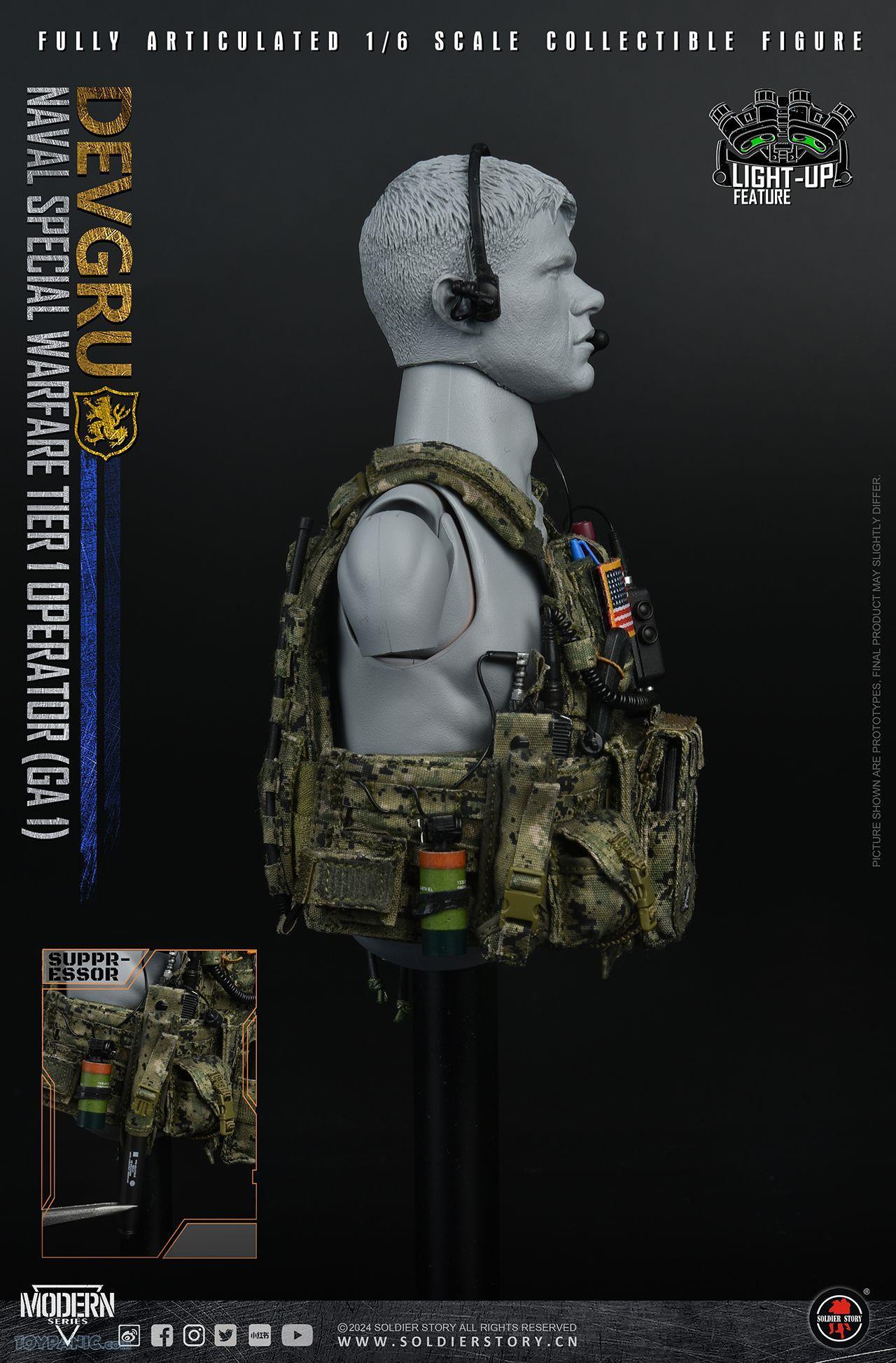 male - NEW PRODUCT: 1/6 Scale Naval Special Warfare Tier 1 Team Leader GA-1 Collectible Action Figure (SS135B) From Soldier Story  2732024103956AM_2566851