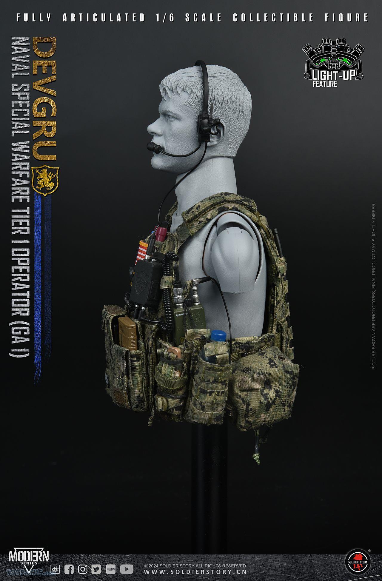 male - NEW PRODUCT: 1/6 Scale Naval Special Warfare Tier 1 Team Leader GA-1 Collectible Action Figure (SS135B) From Soldier Story  2732024103957AM_3788350