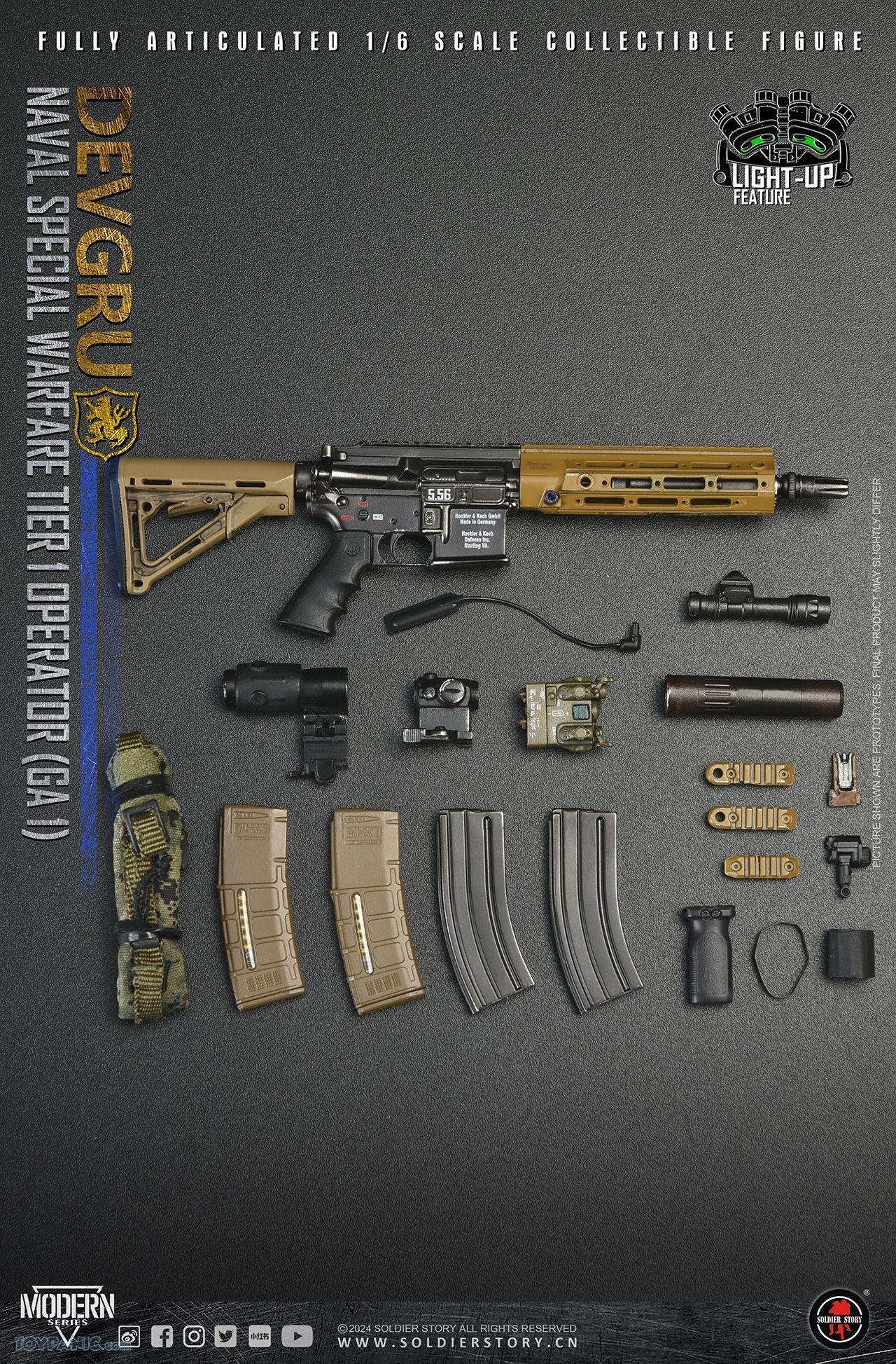 military - NEW PRODUCT: 1/6 Scale Naval Special Warfare Tier 1 Team Leader GA-1 Collectible Action Figure (SS135B) From Soldier Story  2732024104003AM_7670998