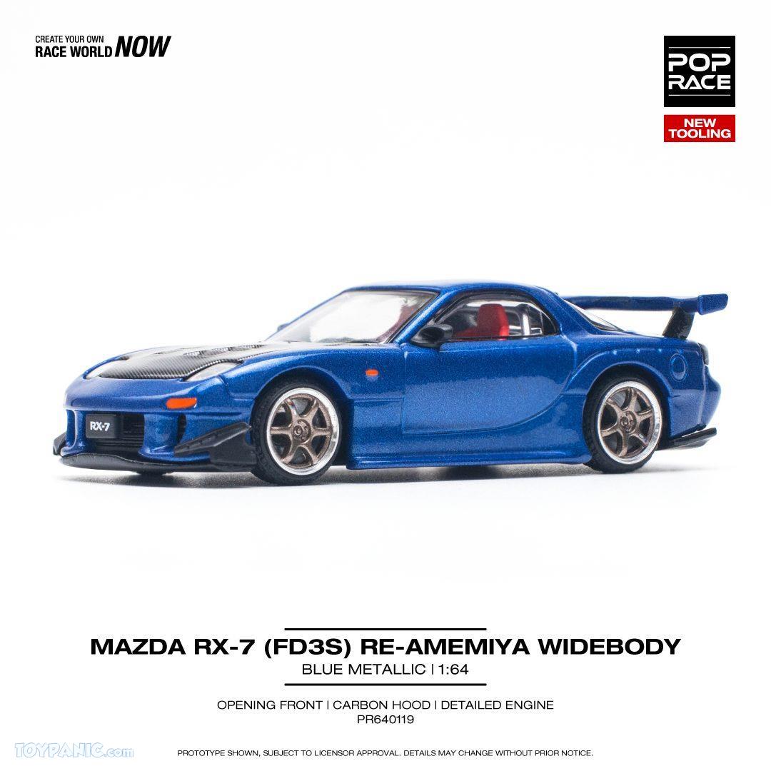 The Magic Chrome covered Mazda RX7 RE-Amemiya Widebody PR640214 is our  second Special Edition to be released at the Macau GP. It's limited to 999  pcs and only available at the Pop