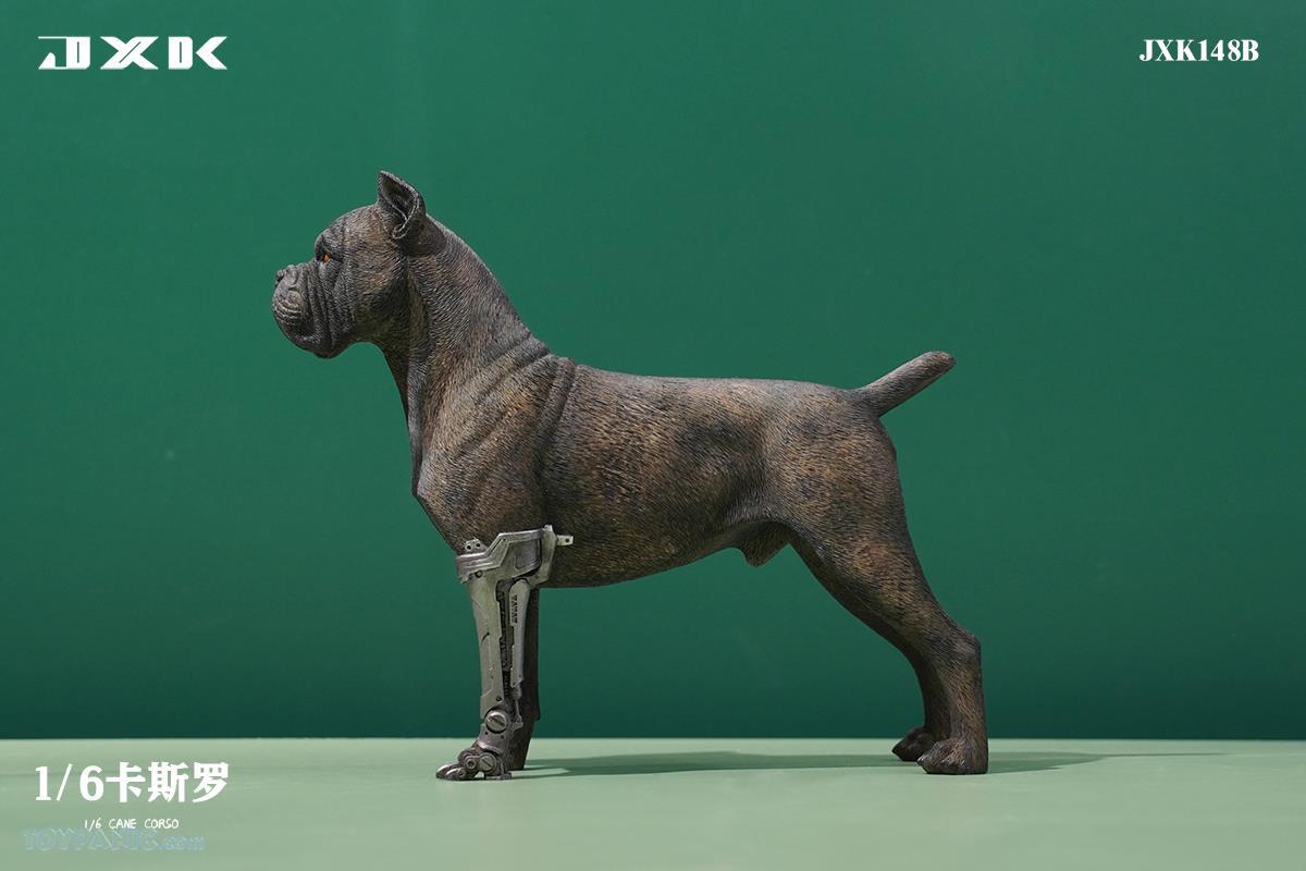 JXK 1/6 Fat Welsh Corgi Pembroke Figure Model Animal Dog Statue