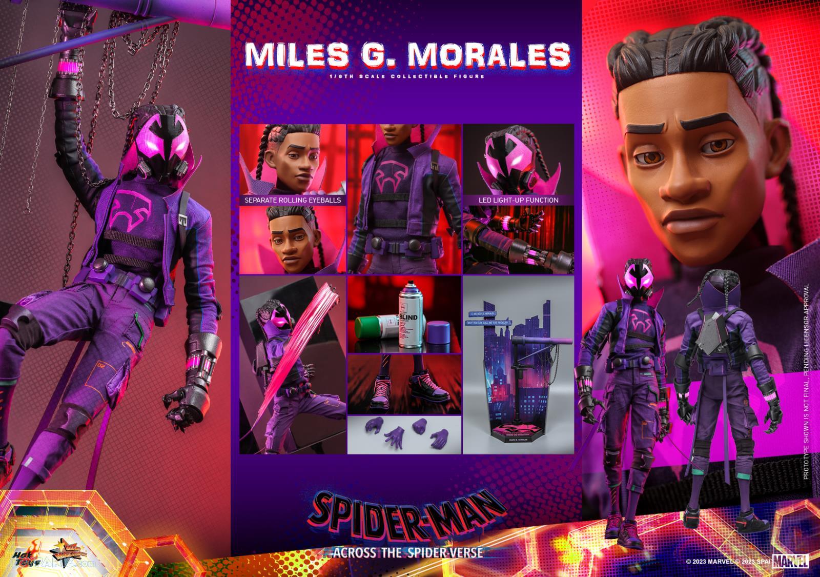 ホットトイズ 1/6 スパイダーマン マイルス・G・モラレス MMS725