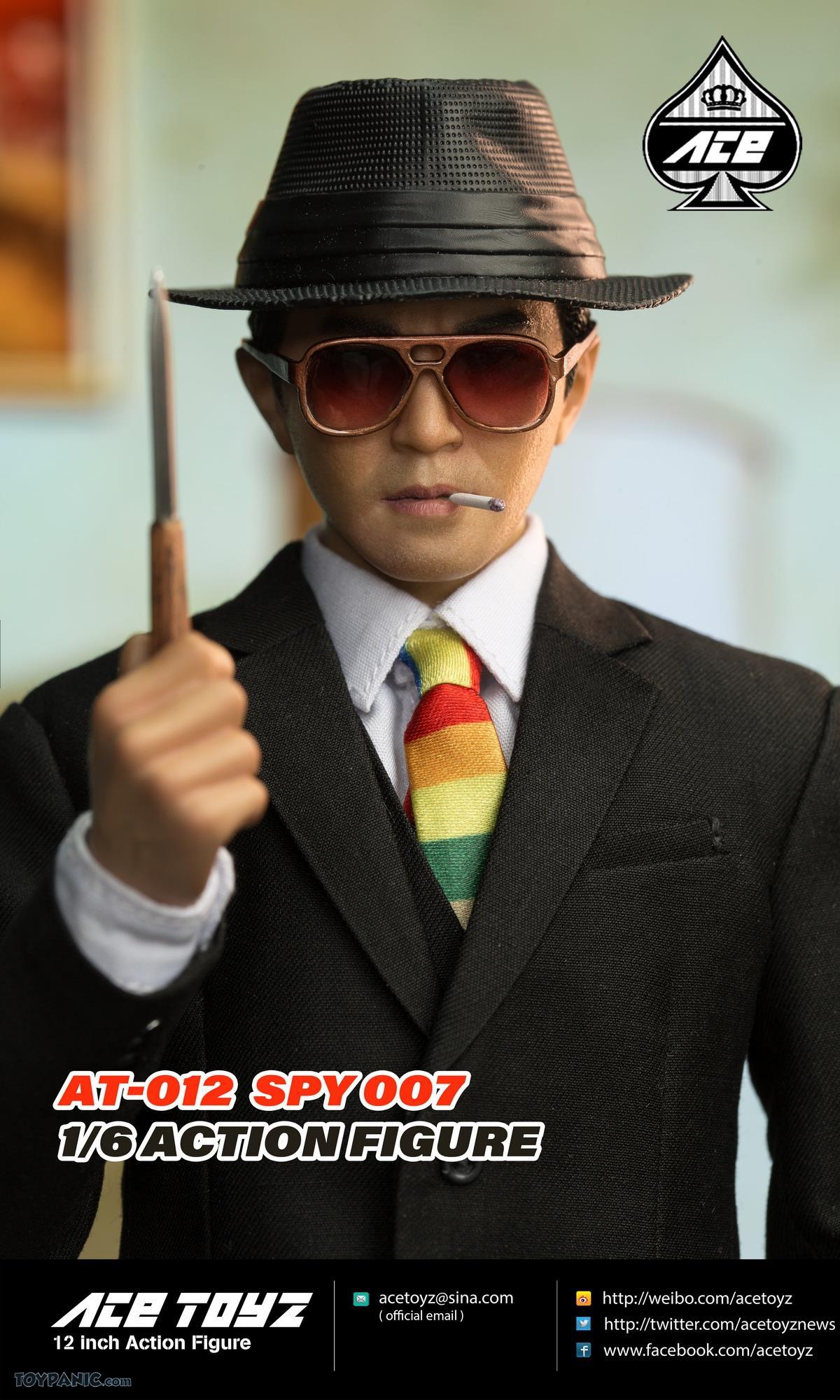 NEW PRODUCT: 1/6 scale Spy 007 Action Figure from Acetoyz  3011202210227AM_136541