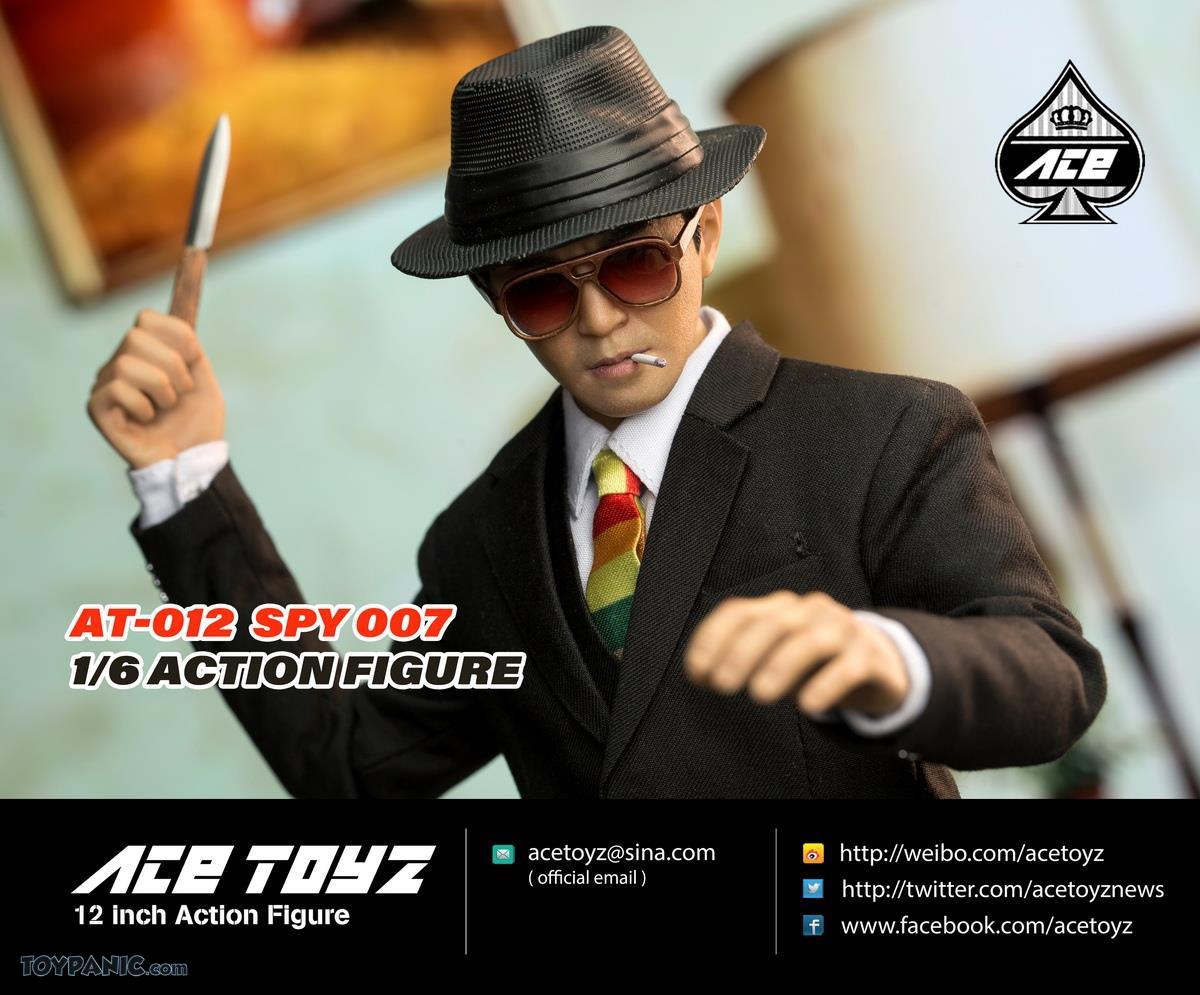 NEW PRODUCT: 1/6 scale Spy 007 Action Figure from Acetoyz  3011202210227AM_6025102