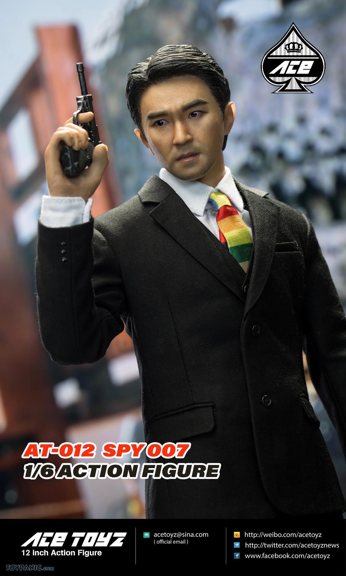 NEW PRODUCT: 1/6 scale Spy 007 Action Figure from Acetoyz  3011202210229AM_6864917
