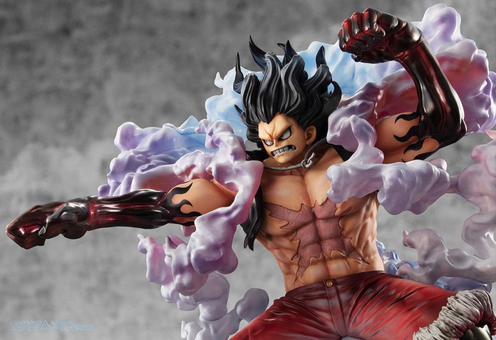 LUFFY GEAR 4 SNAKE MAN FIGURE ONE PIECE - Animes-Figures