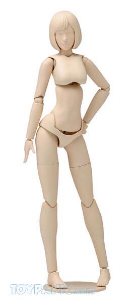 1/12 Scale Movable Body Female Type (A Version) Plastic Model. Only