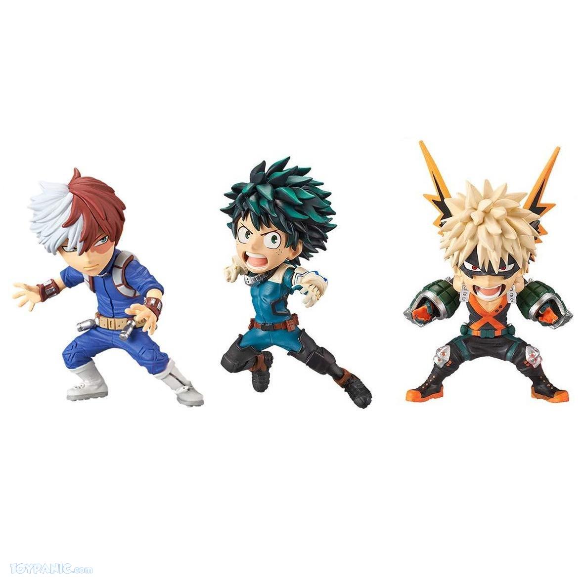 My Hero Academia The Movie Heroes Rising World Collectable Figure 6 Set WCF