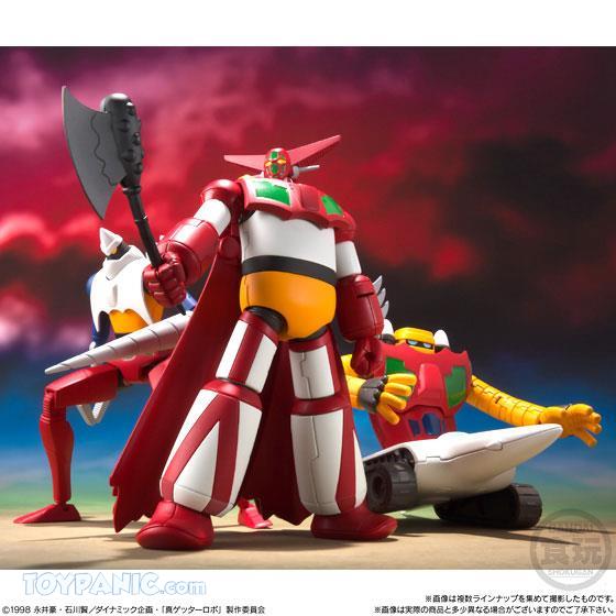 Getter Robo Armageddon Vol.1 3Pack Box Super Mini-Pla Candy Toy
