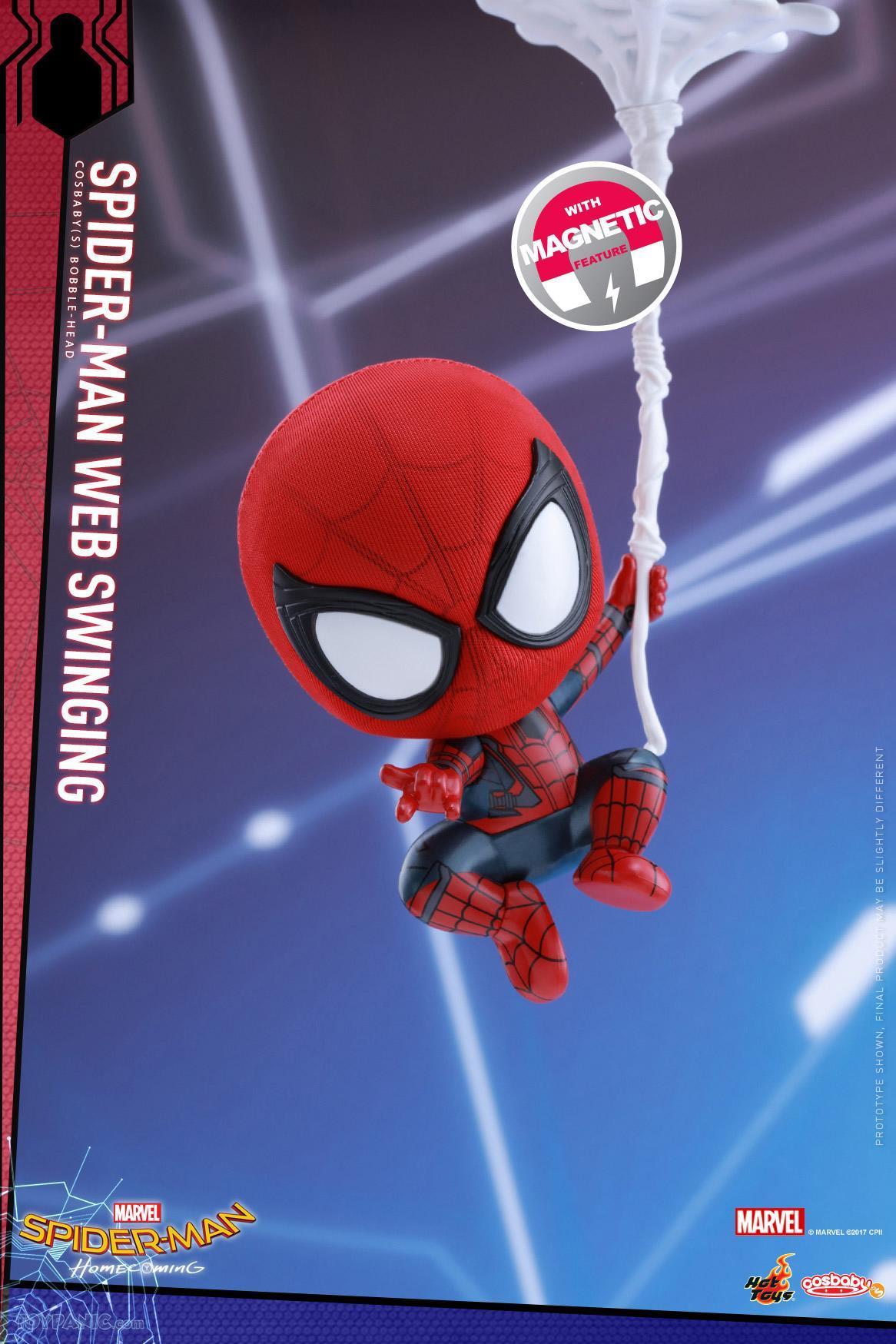 hot toys spider man cosbaby