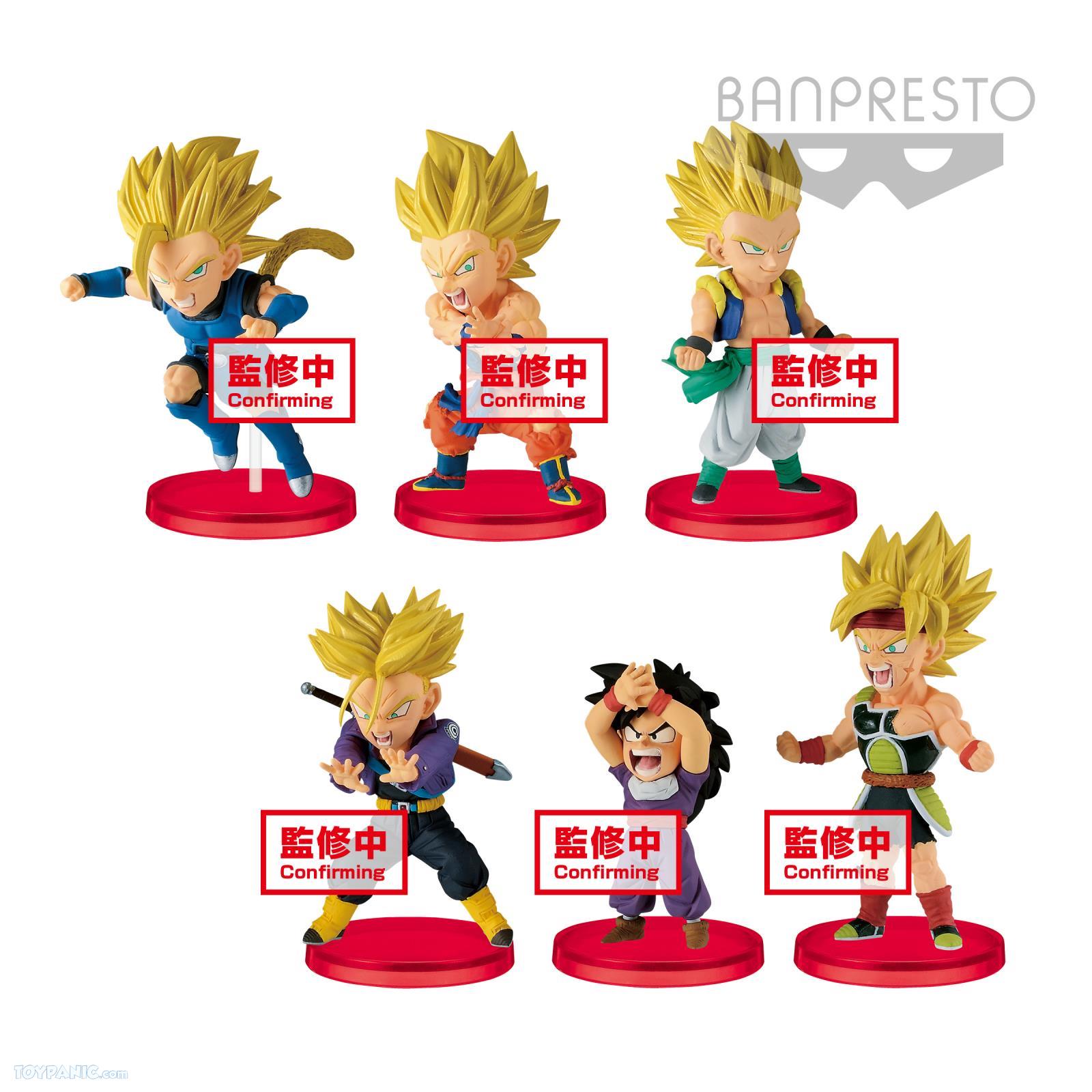 Dragonball Legends Collab World Collectible Figure Vol 1 Set Of