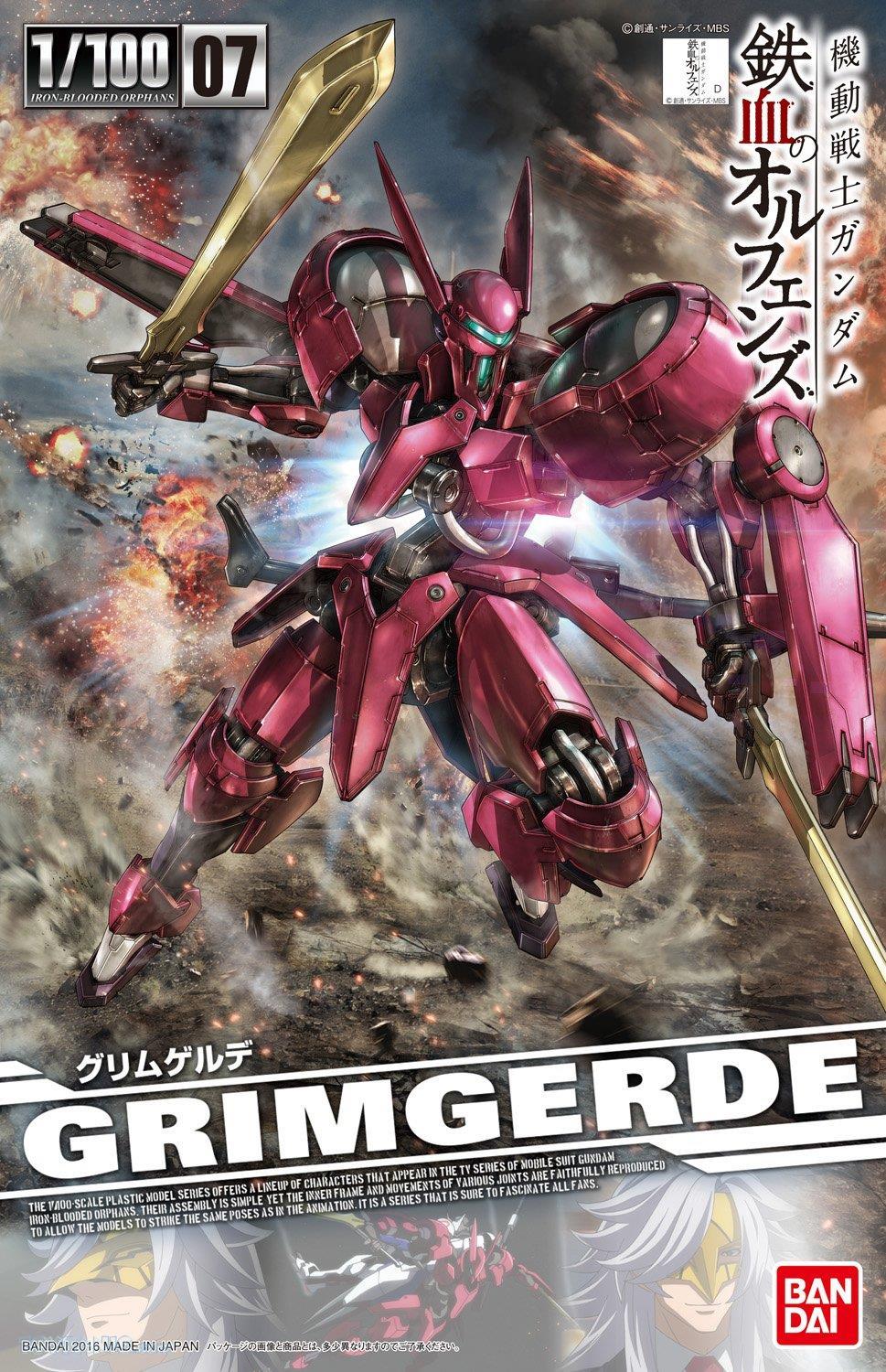 Gundam IBO Gundam Barbatos, Bandai Spirits MG 1/100 Figure Model Kit Super  Anime Store