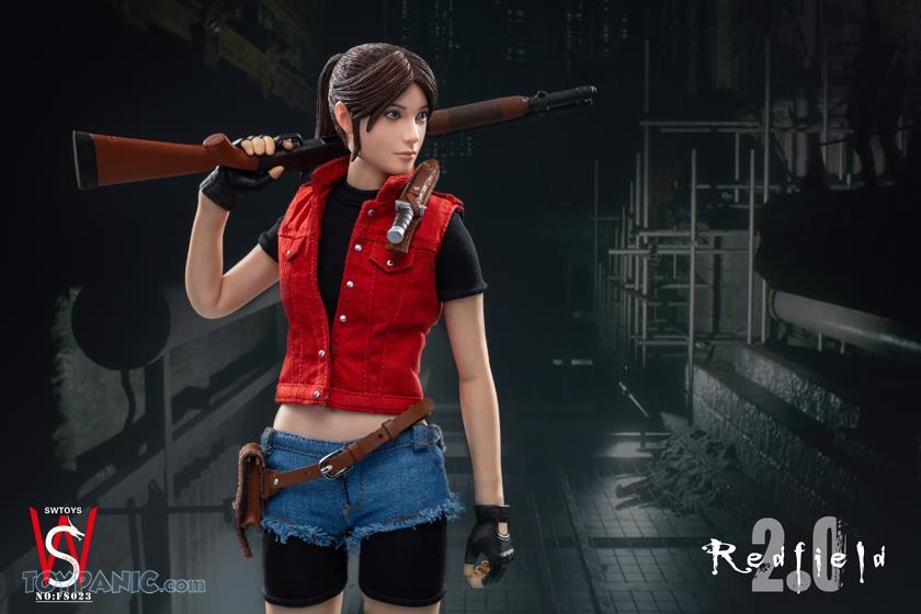 Details about   HOT HEART FD008 1/6 Ms.Red 2.0 Resident Evil Living Dead Claire Leather Shorts 