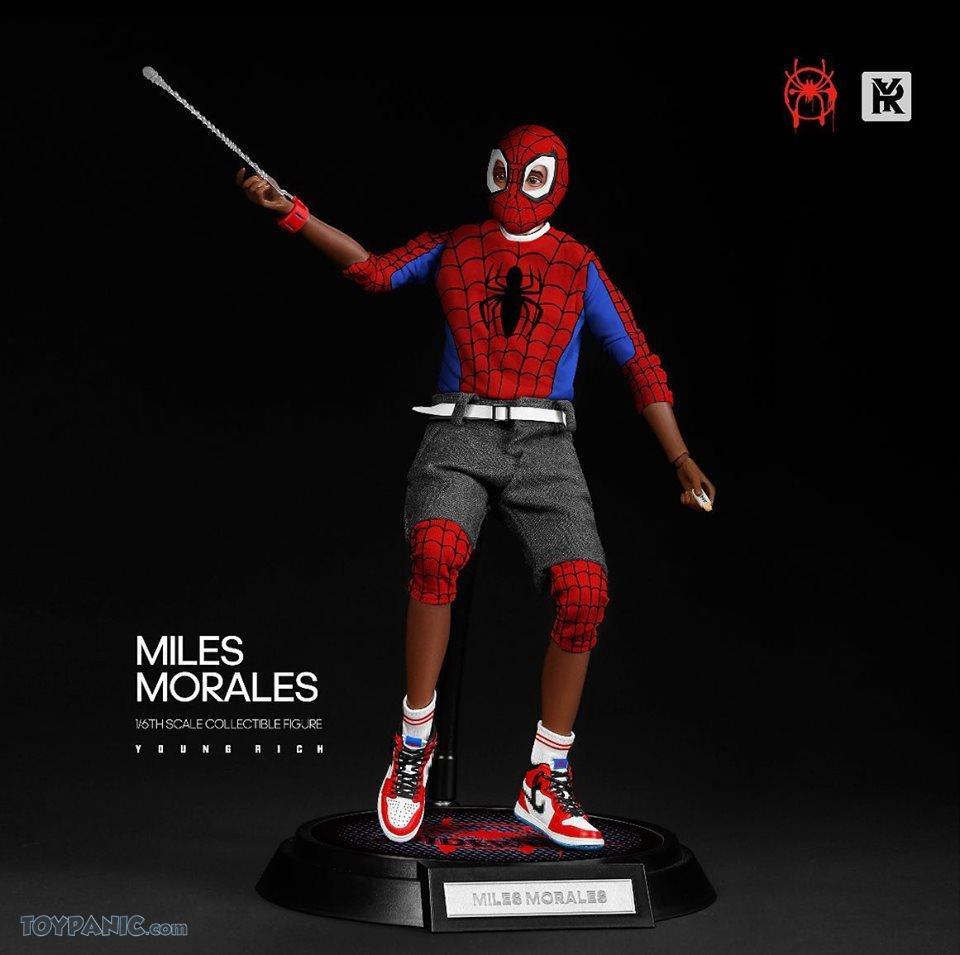spider man into the spider verse action figures