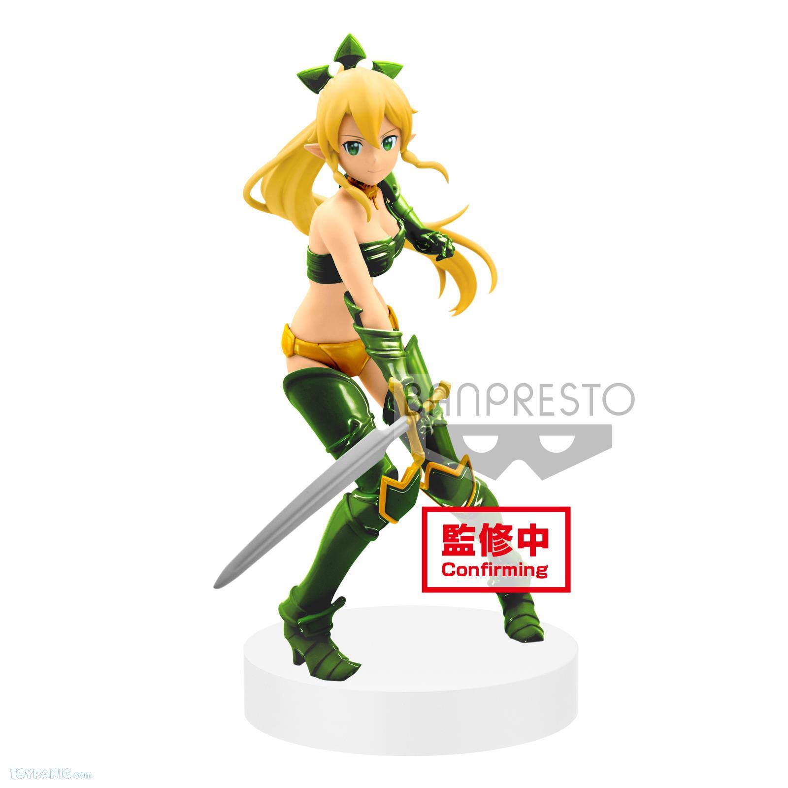 Leafa Exq Figure Banpresto Toy New Sword Art Online Code Register Leafa Ex 