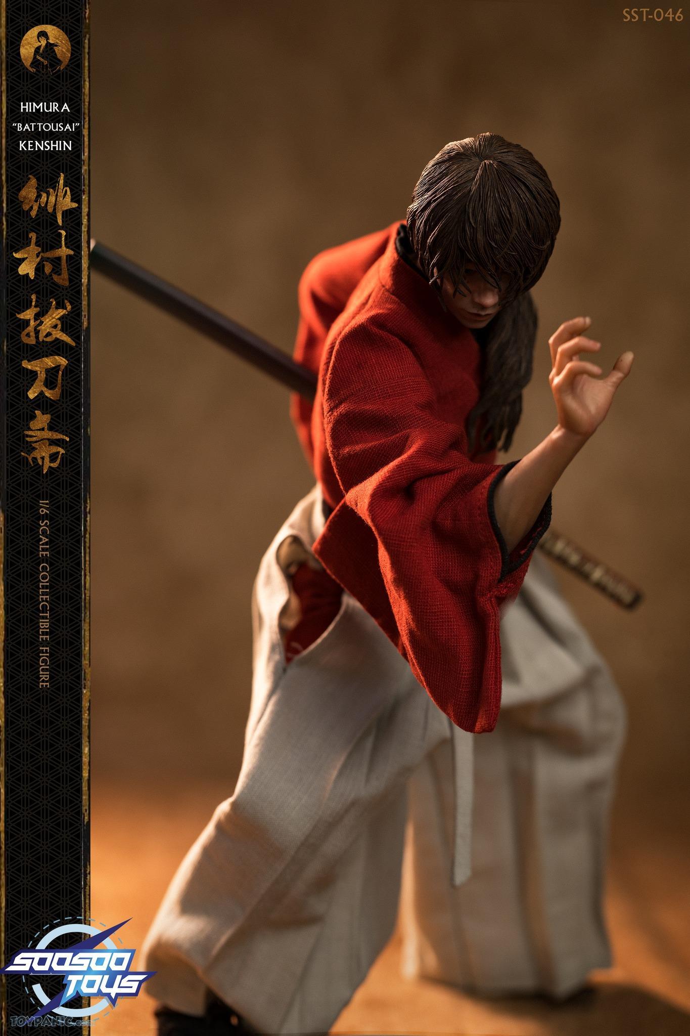 himura - NEW PRODUCT: 1/6 scale Rurouni Kenshin Collectible Figure from SooSooToys 712202251233PM_9601394