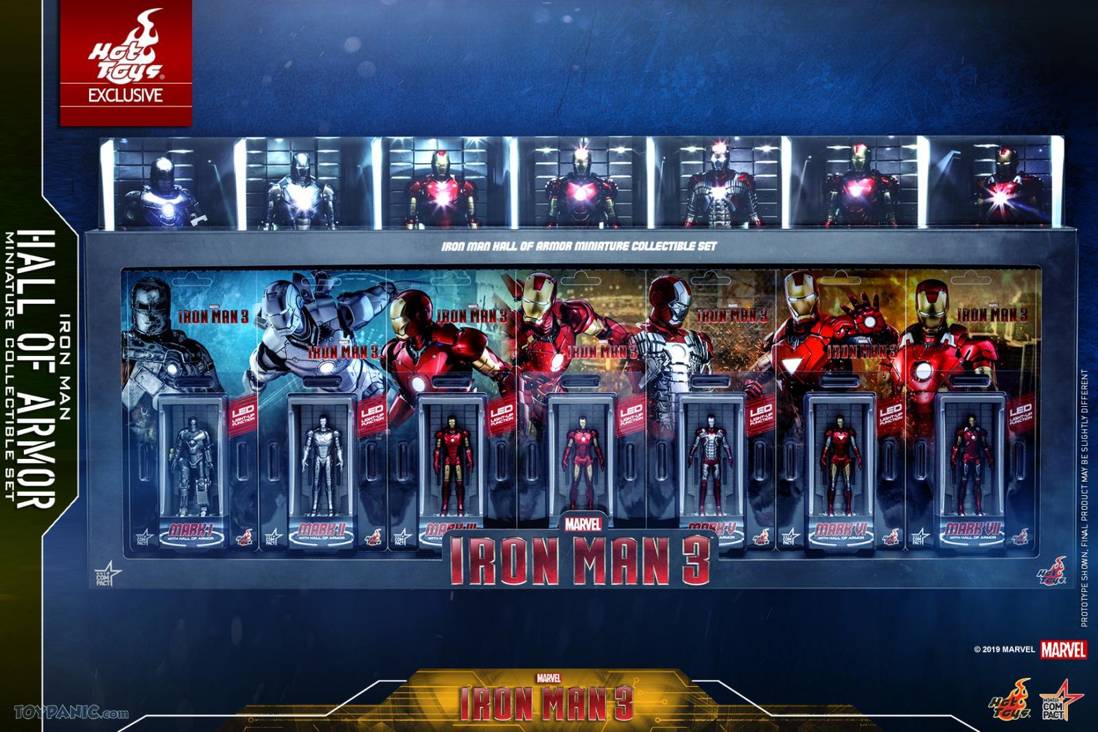 iron man hall of armor miniature
